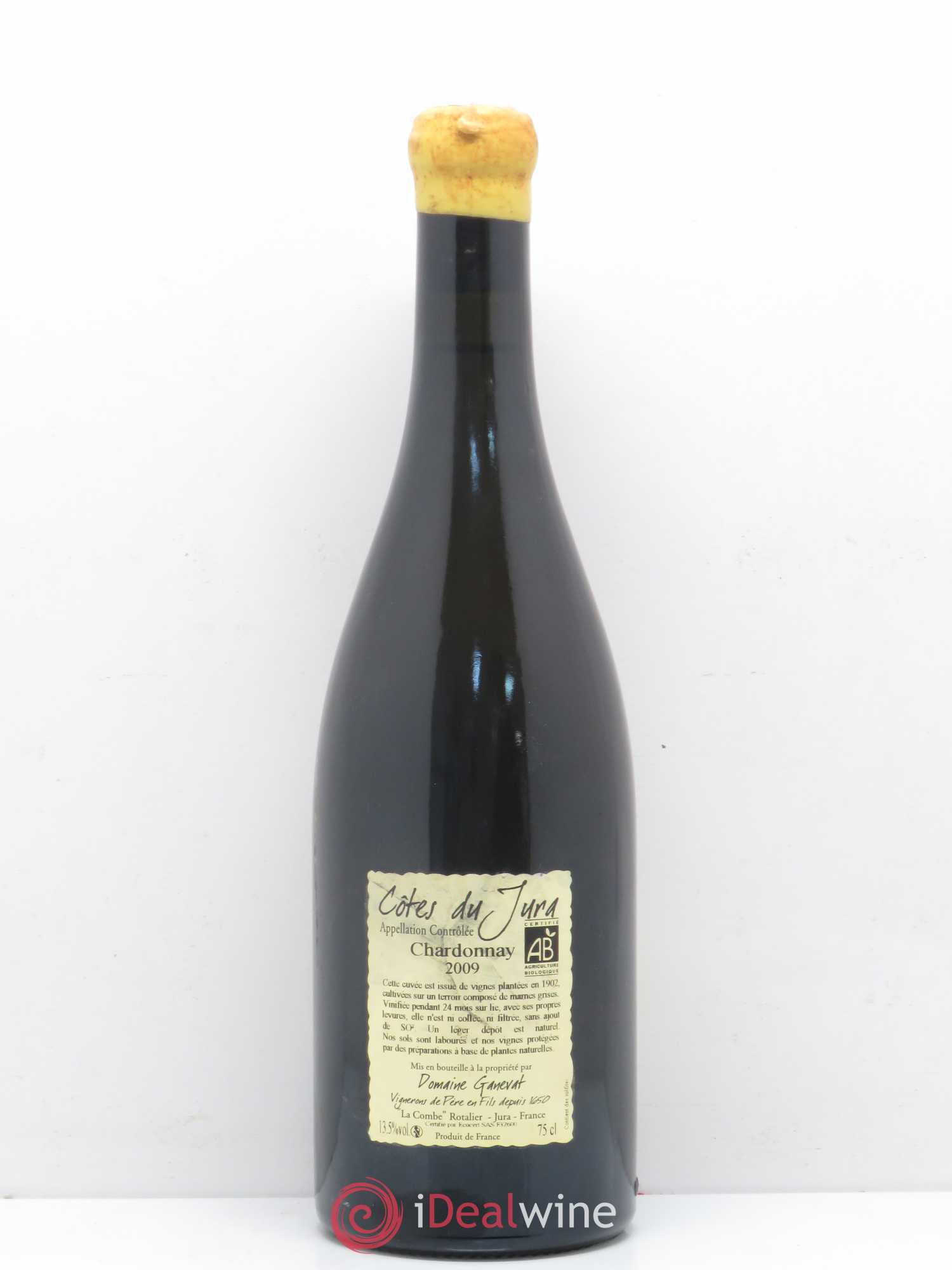 Côtes du Jura Les Chalasses Vieilles Vignes Jean-François Ganevat (Domaine) 2009 - Lot de 1 bouteille - 1