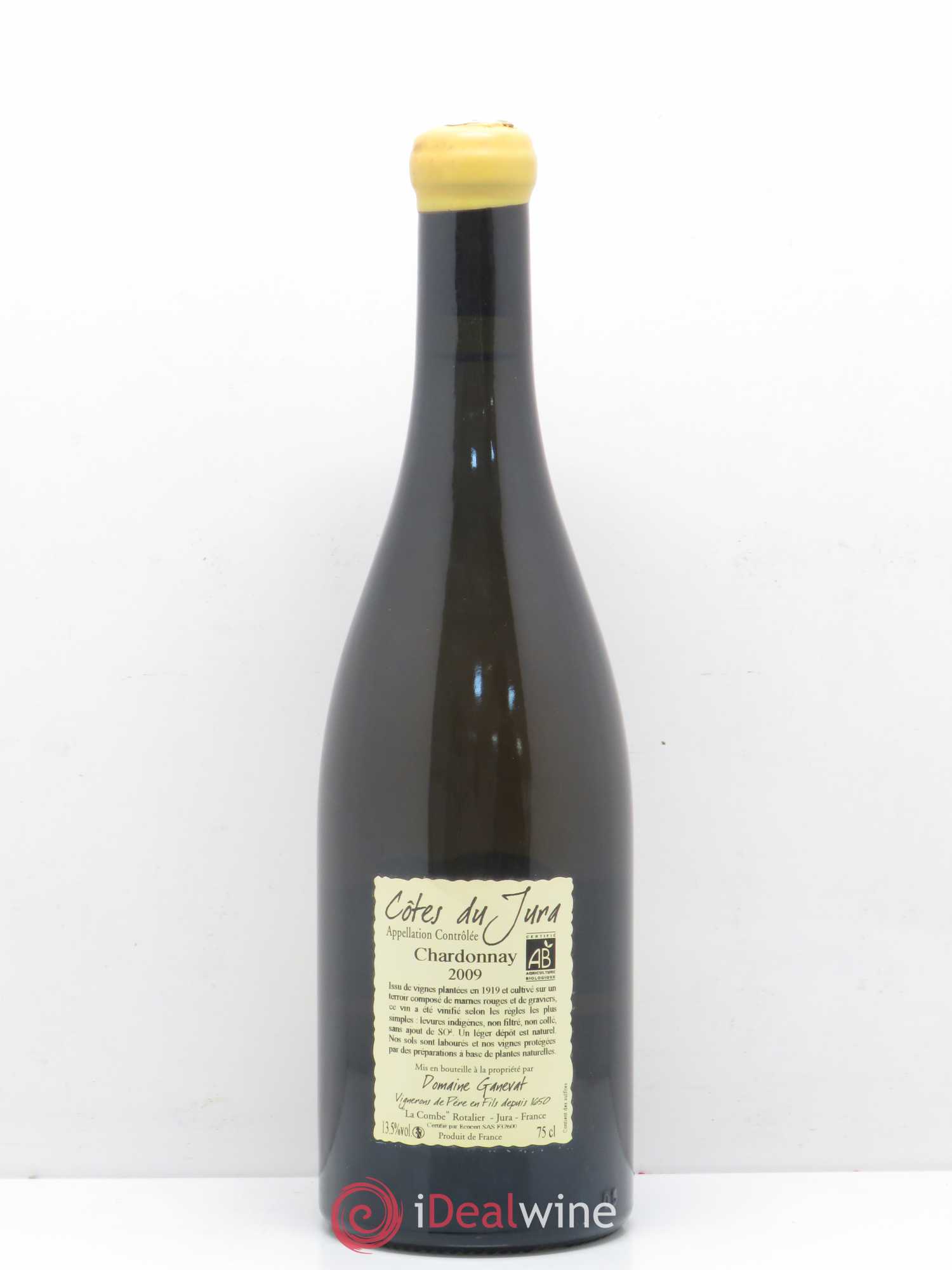 Côtes du Jura Les Grands Teppes Vieilles Vignes Jean-François Ganevat (Domaine) 2009 - Lot de 1 bouteille - 1