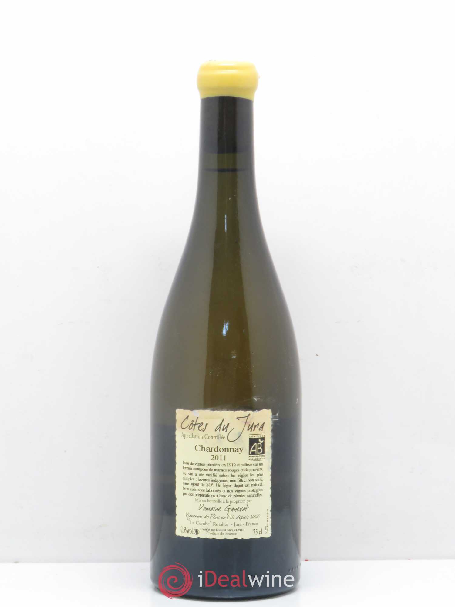 Côtes du Jura Les Grands Teppes Vieilles Vignes Jean-François Ganevat (Domaine) 2011 - Posten von 1 Flasche - 1