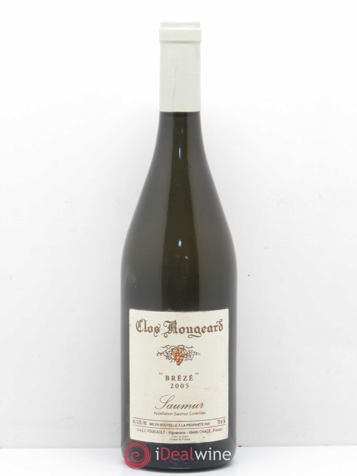 Saumur Brézé Clos Rougeard 2005 - Lot de 1 bouteille - 0