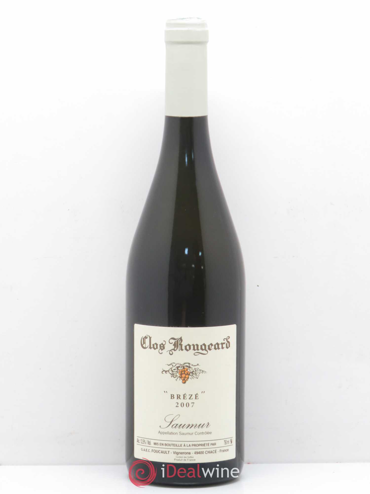 Saumur Brézé Clos Rougeard 2007 - Posten von 1 Flasche - 0