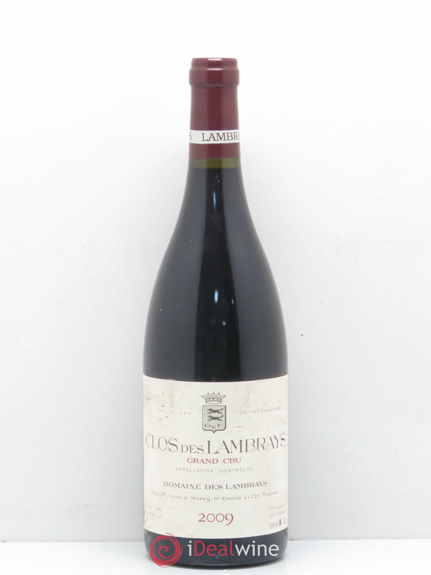 Clos des Lambrays Grand Cru Domaine des Lambrays 2009 - Lot de 1 bouteille - 0