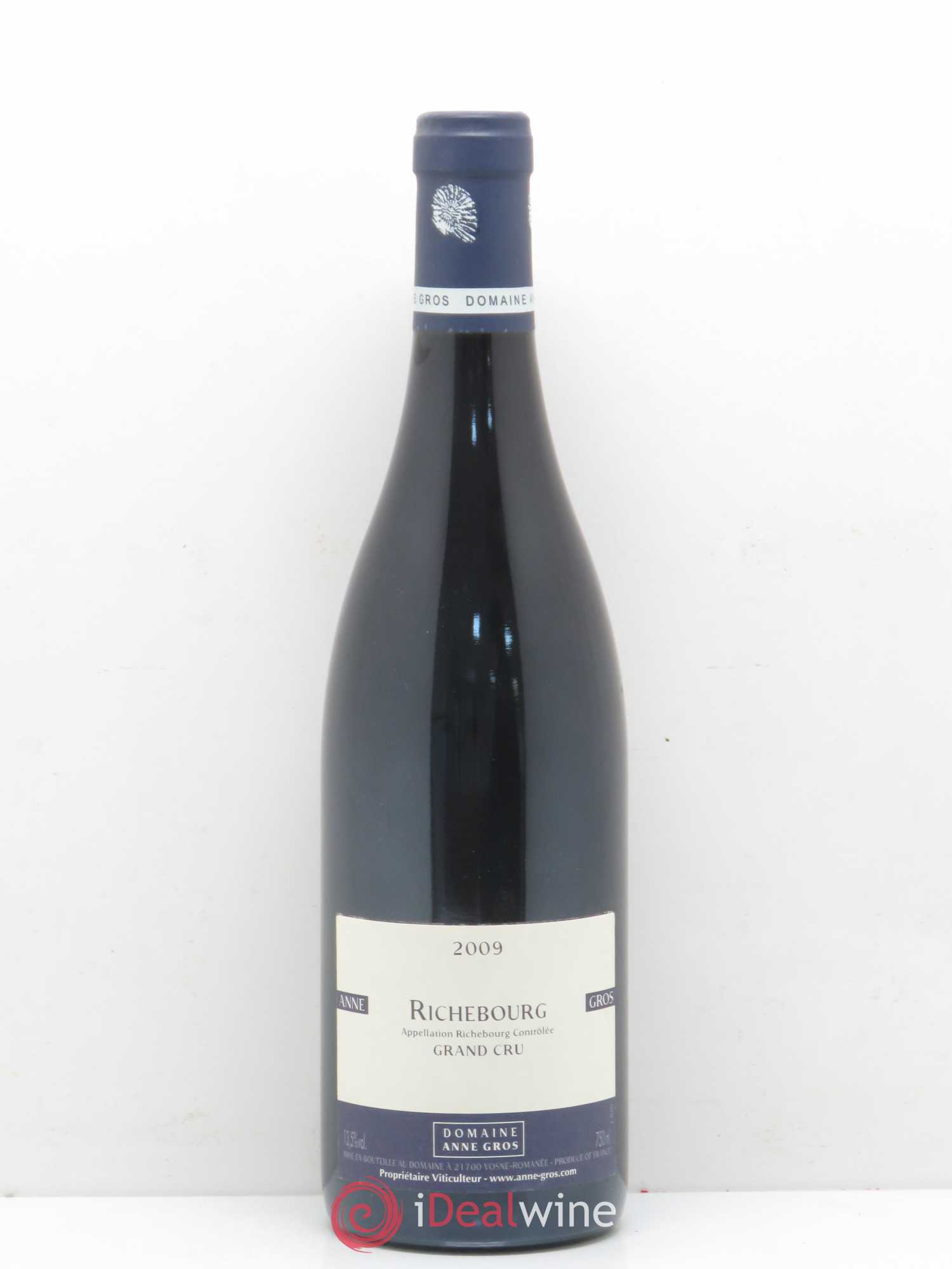 Richebourg Grand Cru Anne Gros 2009 - Lot de 1 bouteille - 0