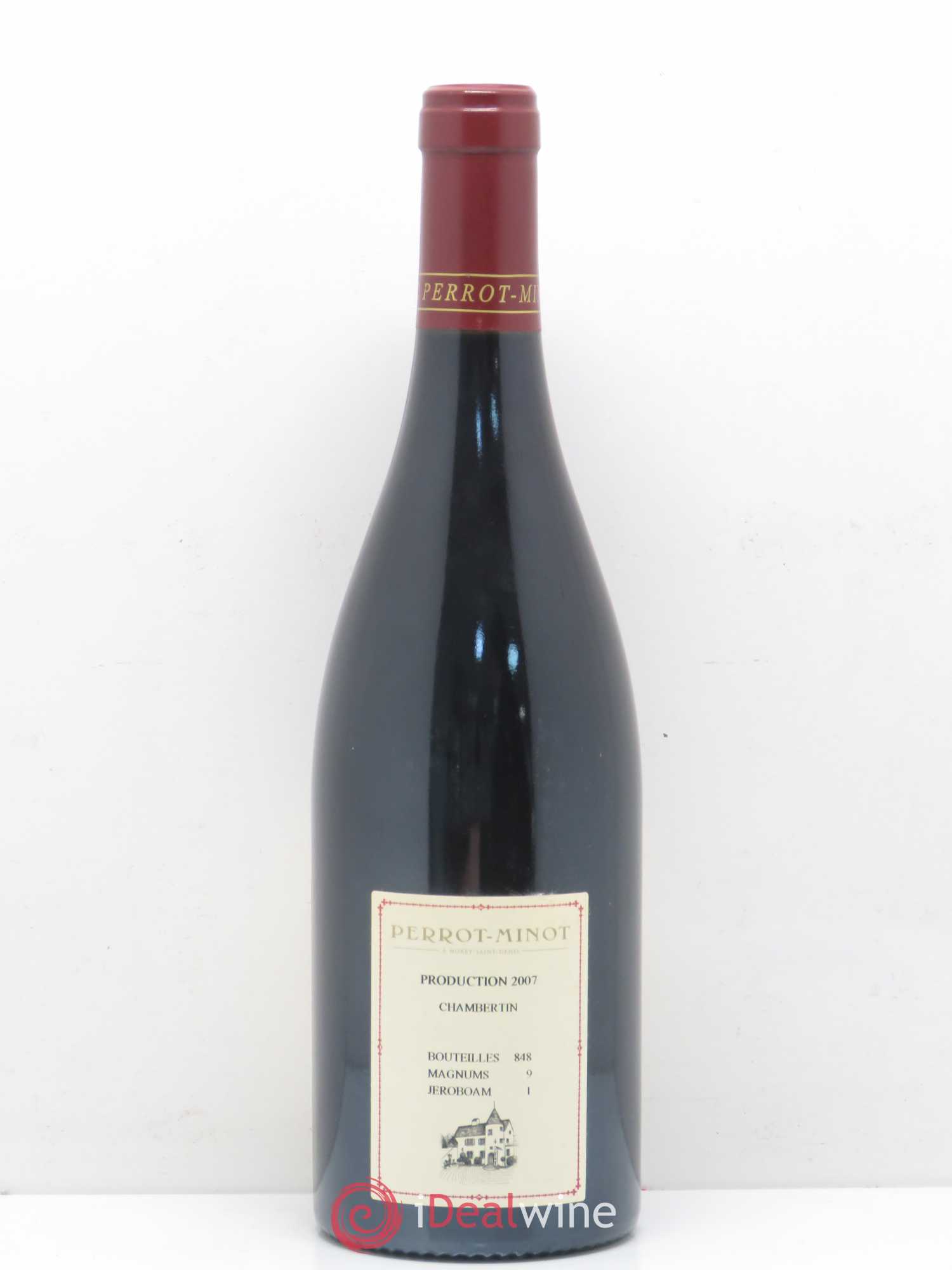 Chambertin Grand Cru Vieilles vignes Perrot-Minot 2007 - Lot de 1 bouteille - 1