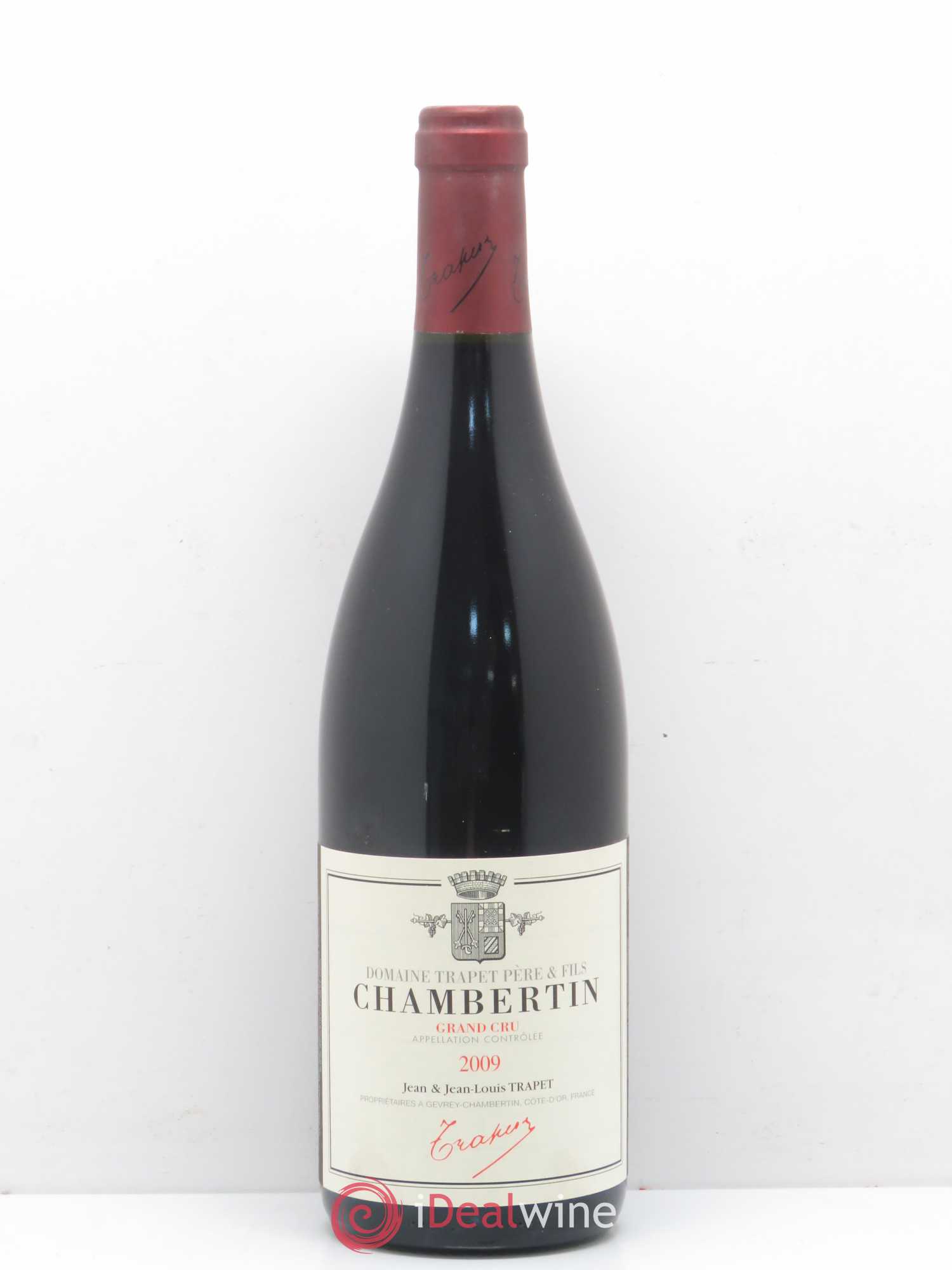 Chambertin Grand Cru Domaine Trapet 2009 - Lot de 1 bouteille - 0