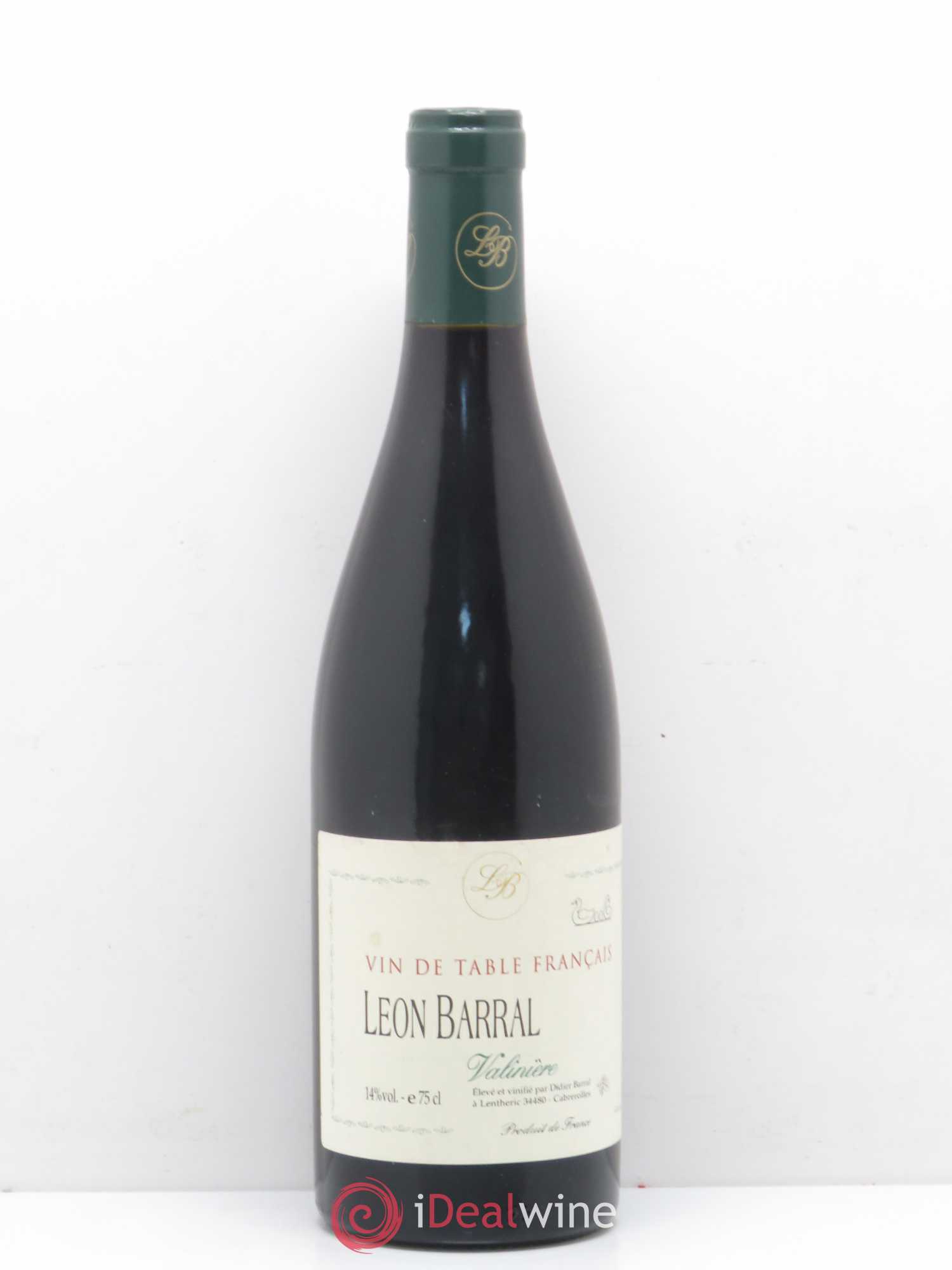 Faugères Valinière Domaine Léon Barral 2006 - Lot de 1 bouteille - 0