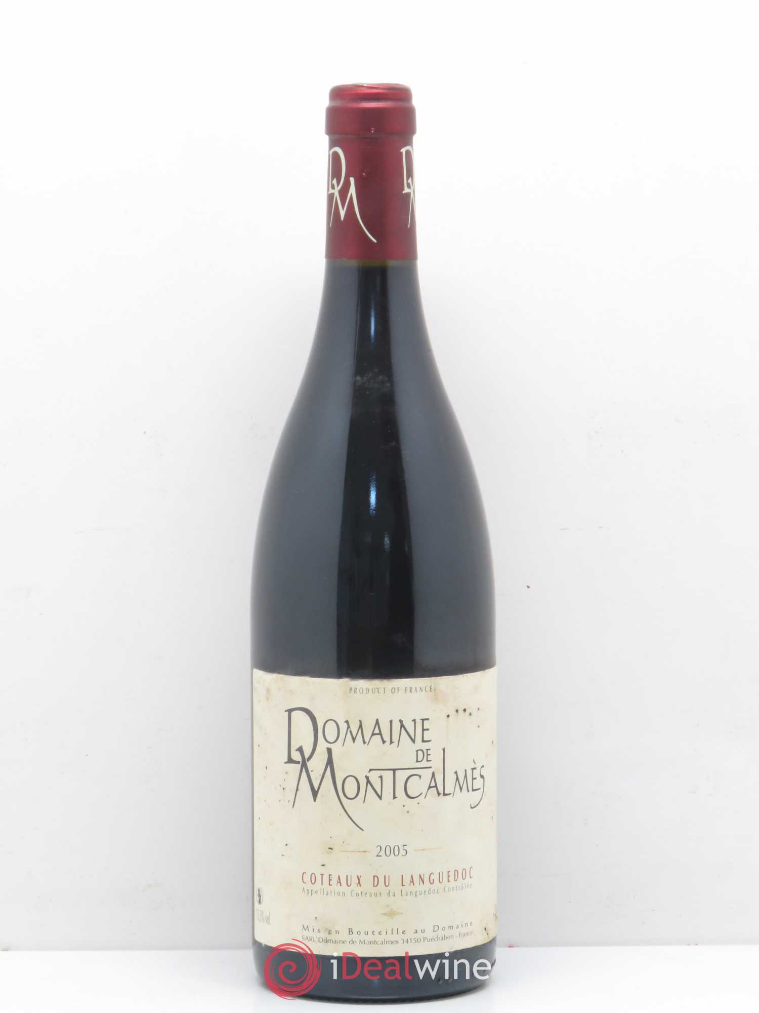 Terrasses du Larzac Domaine de Montcalmès Frédéric Pourtalié 2005 - Lot de 1 bouteille - 0
