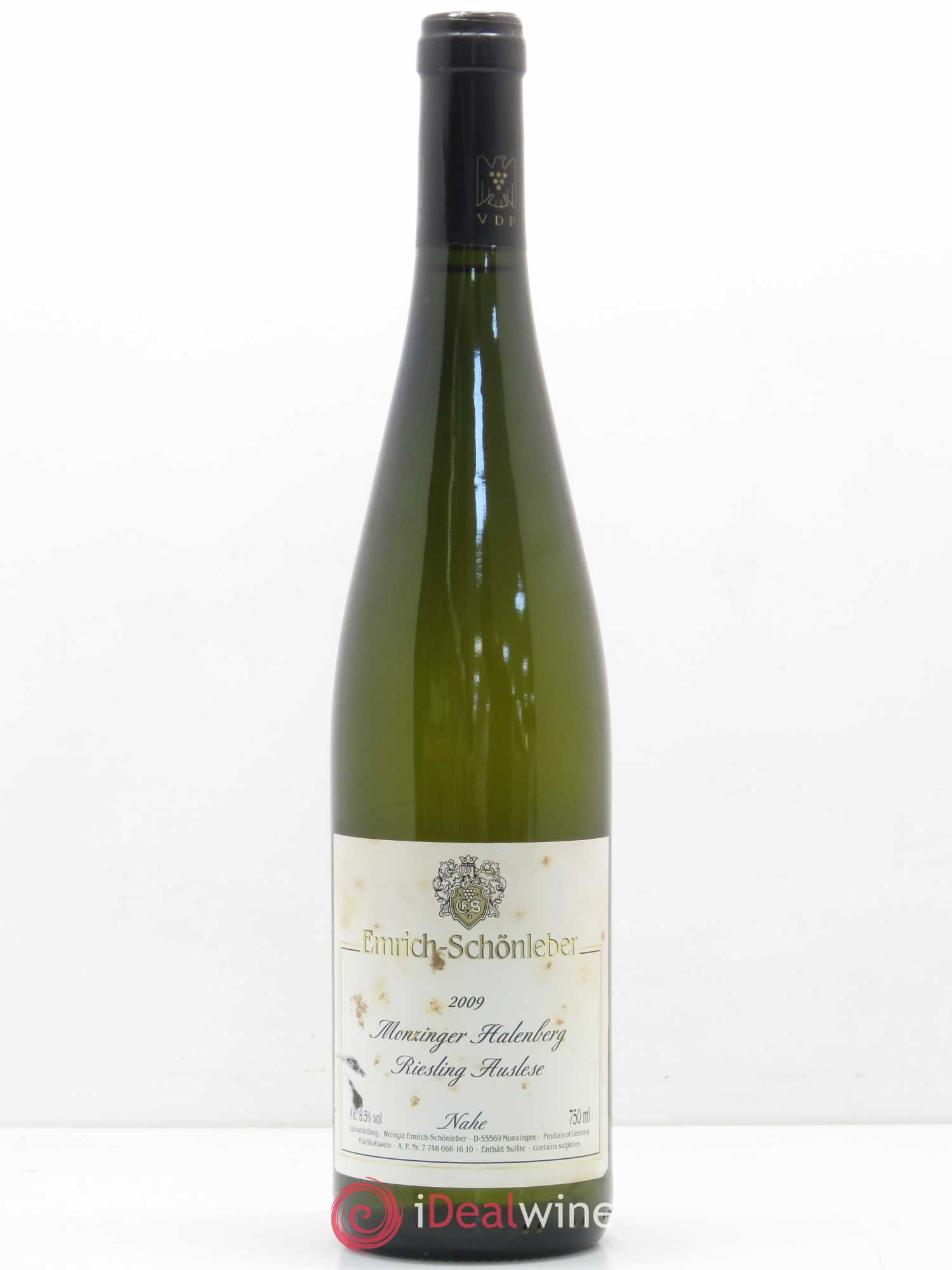 Riesling Auslese Monzinger Halenberg Weingut Emrich-Schönleber 2009 - Posten von 1 Flasche - 0