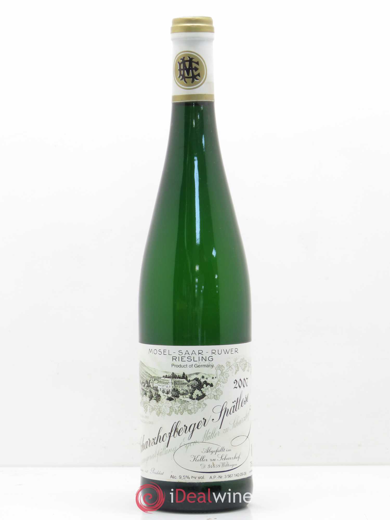 Riesling Spätlese Weingut Egon Müller Scharzhofberger 2007 - Posten von 1 Flasche - 0