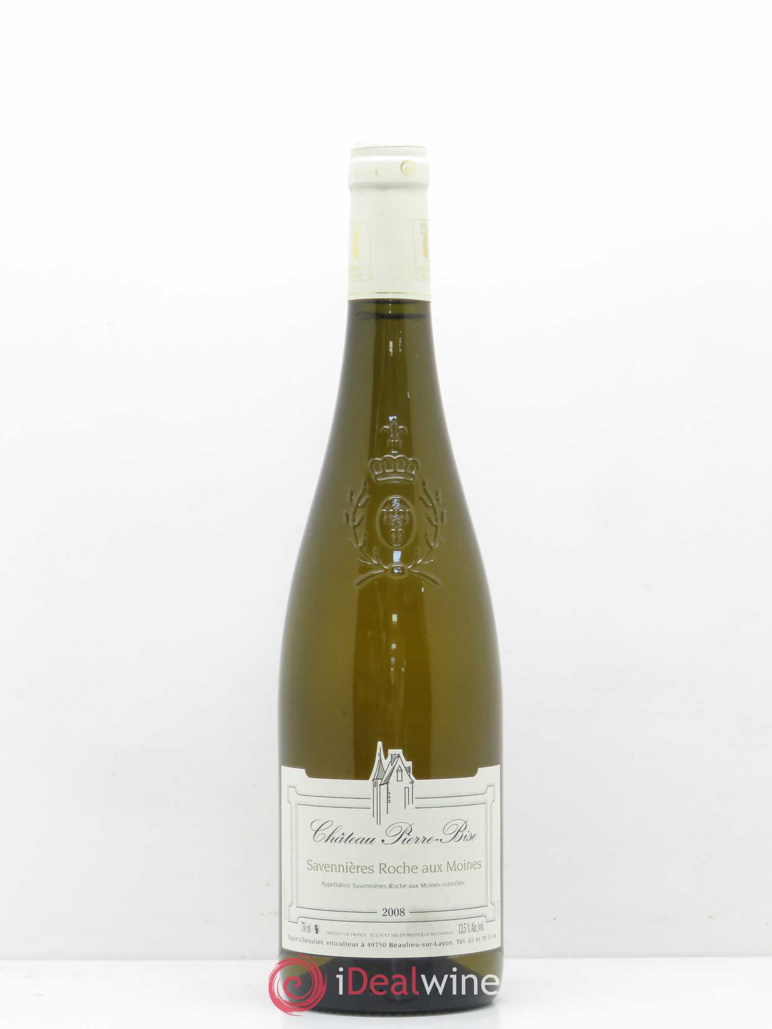 Savennières Roche aux Moines Château Pierre Bise 2008 - Lot de 1 bouteille - 0