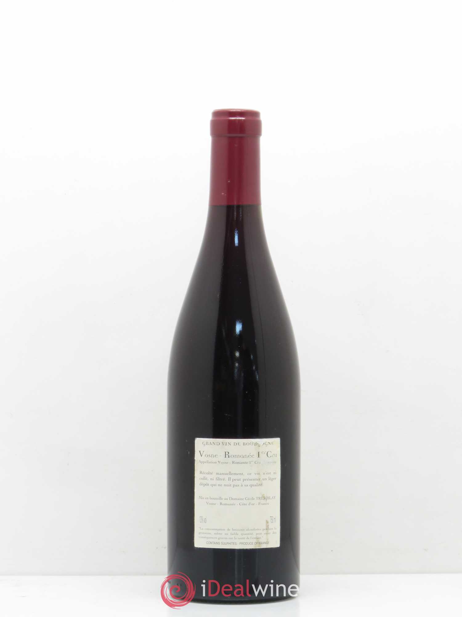 Vosne-Romanée 1er Cru Les Rouges Du Dessus Cécile Tremblay 2008 - Lotto di 1 bottiglia - 1