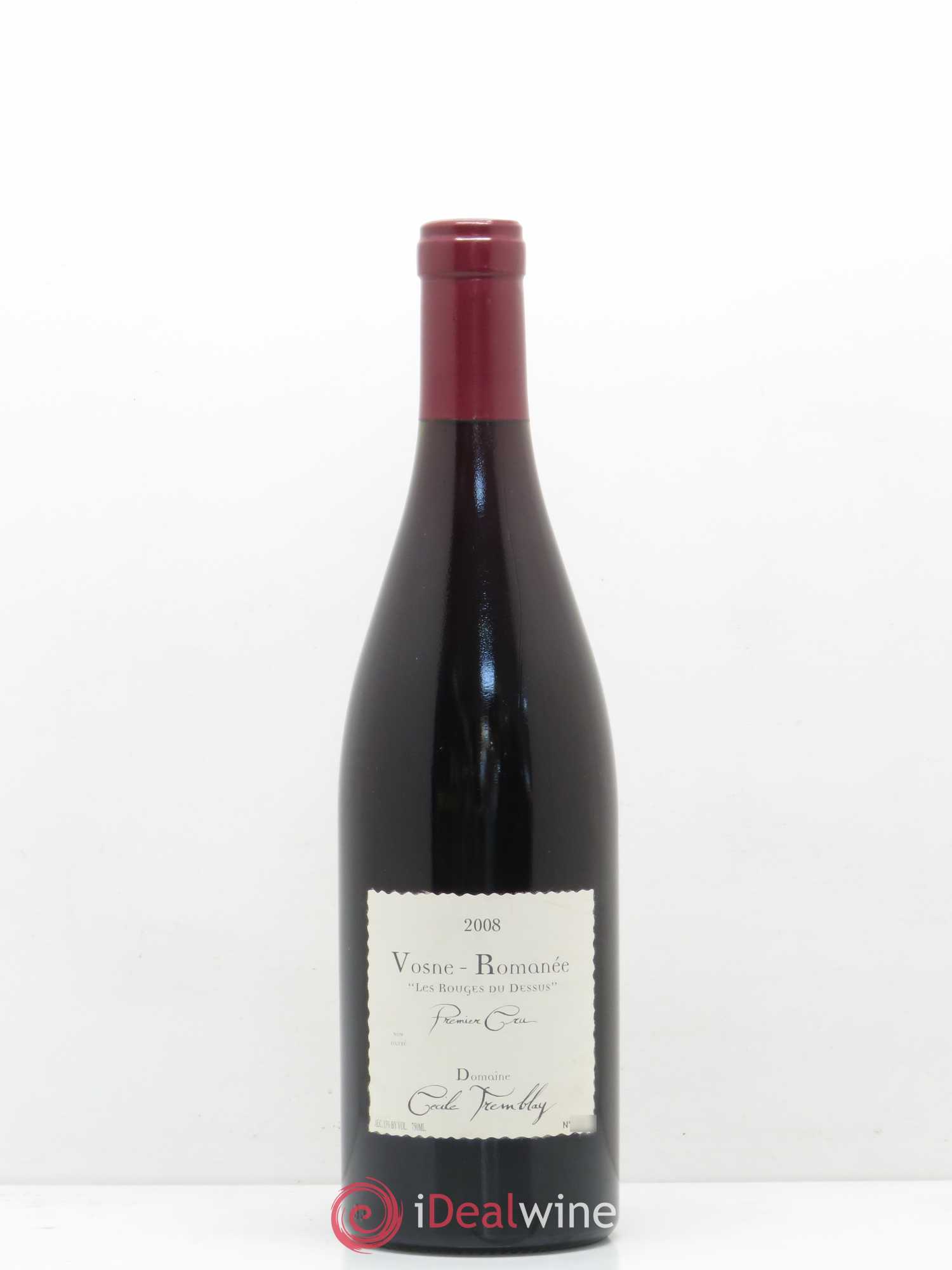 Vosne-Romanée 1er Cru Les Rouges Du Dessus Cécile Tremblay 2008 - Lotto di 1 bottiglia - 0