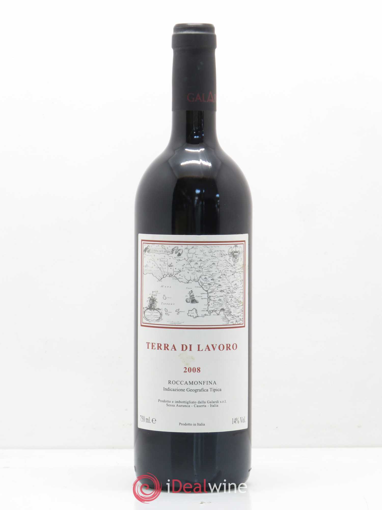 Italie Roccamonfina IGT Fattoria Galardi Terra di Lavoro 2008 - Posten von 1 Flasche - 0