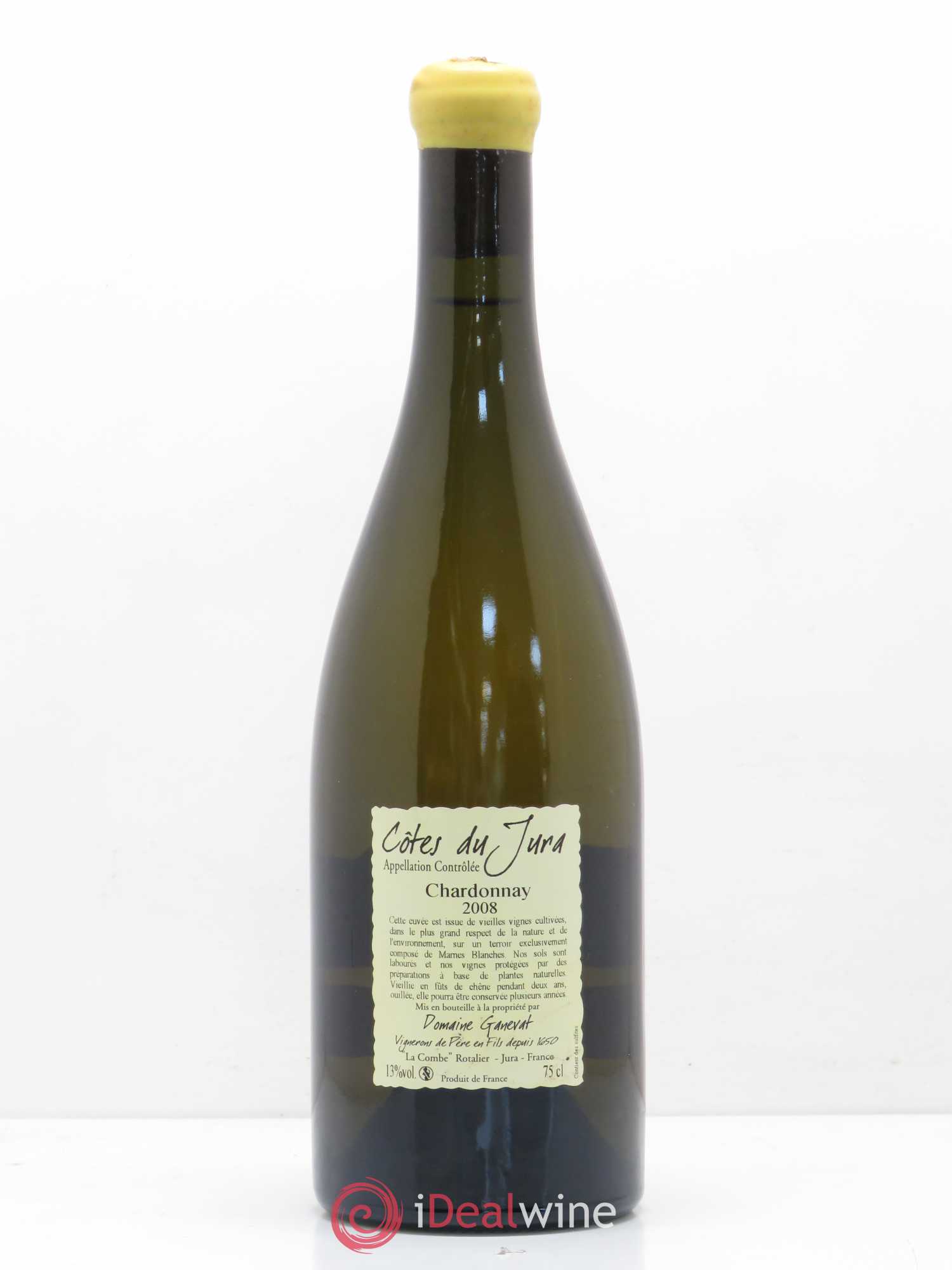 Côtes du Jura Les Grands Teppes Vieilles Vignes Jean-François Ganevat (Domaine) 2008 - Lot de 1 bouteille - 1