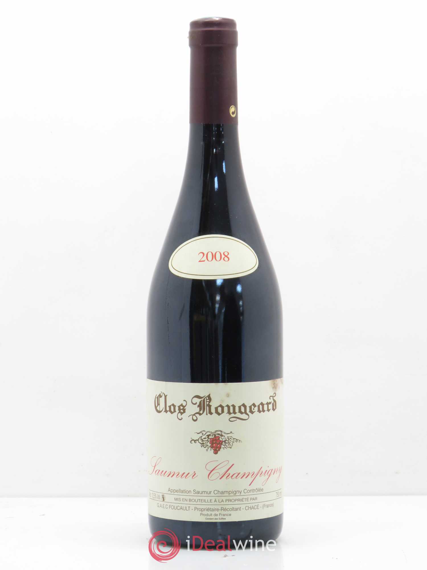 Saumur-Champigny Clos Rougeard 2008 - Lot de 1 bouteille - 0