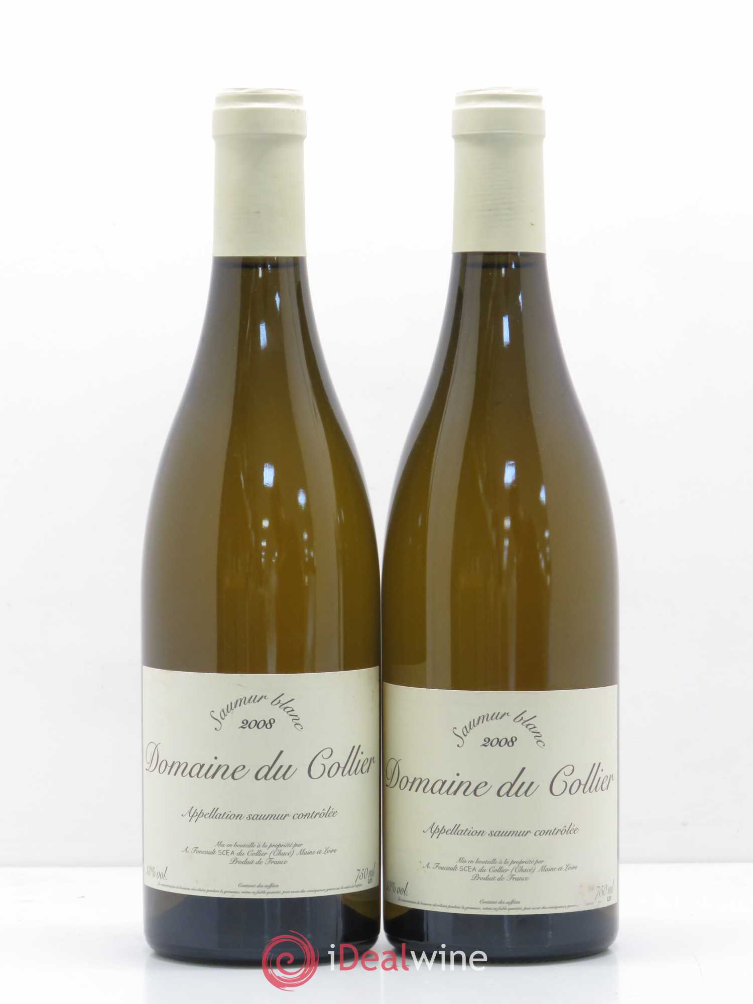 Saumur Domaine du Collier 2008 - Lot de 2 bouteilles - 0