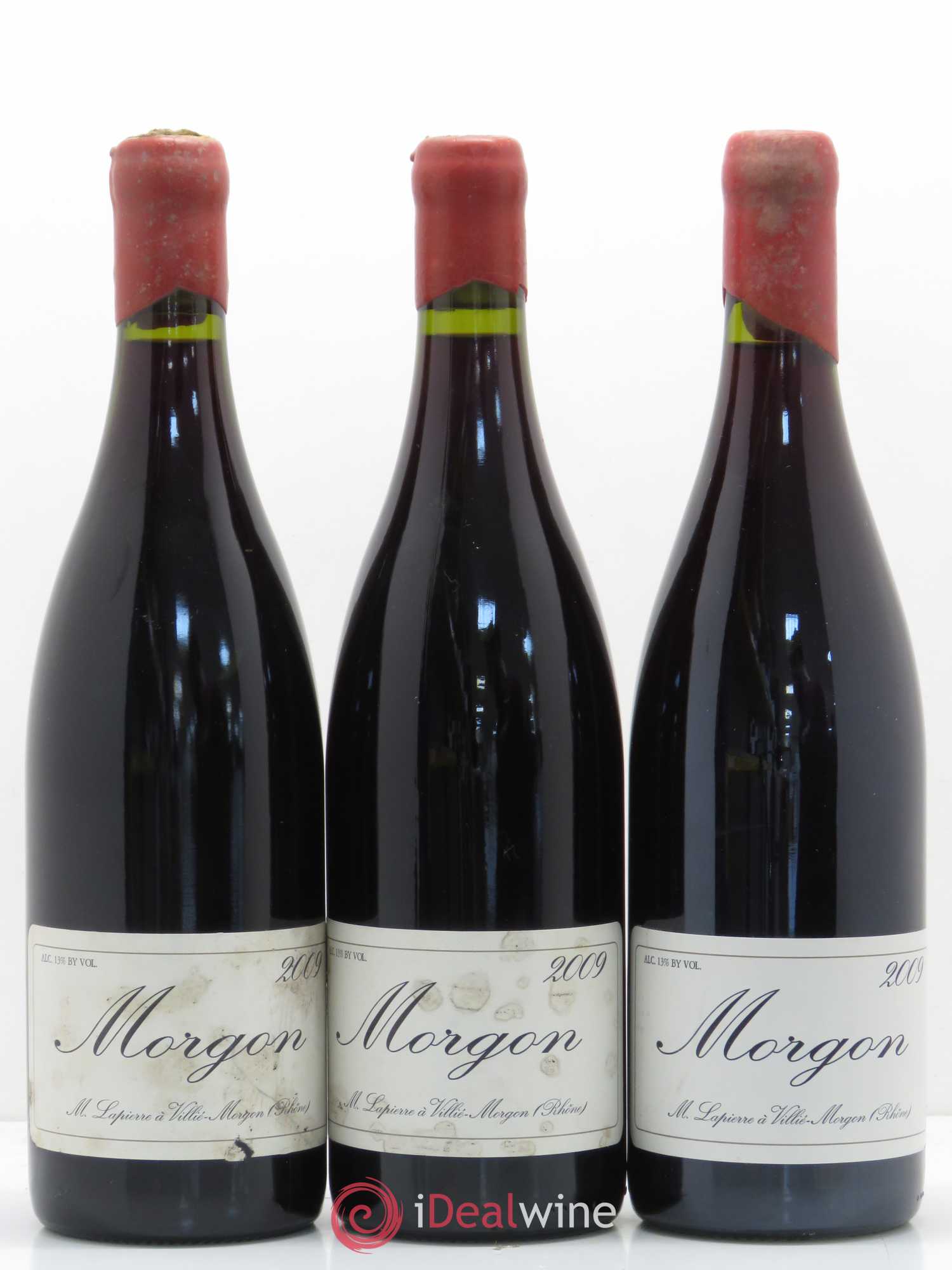 Morgon Marcel Lapierre (Domaine) 2009 - Lot de 3 bouteilles - 0