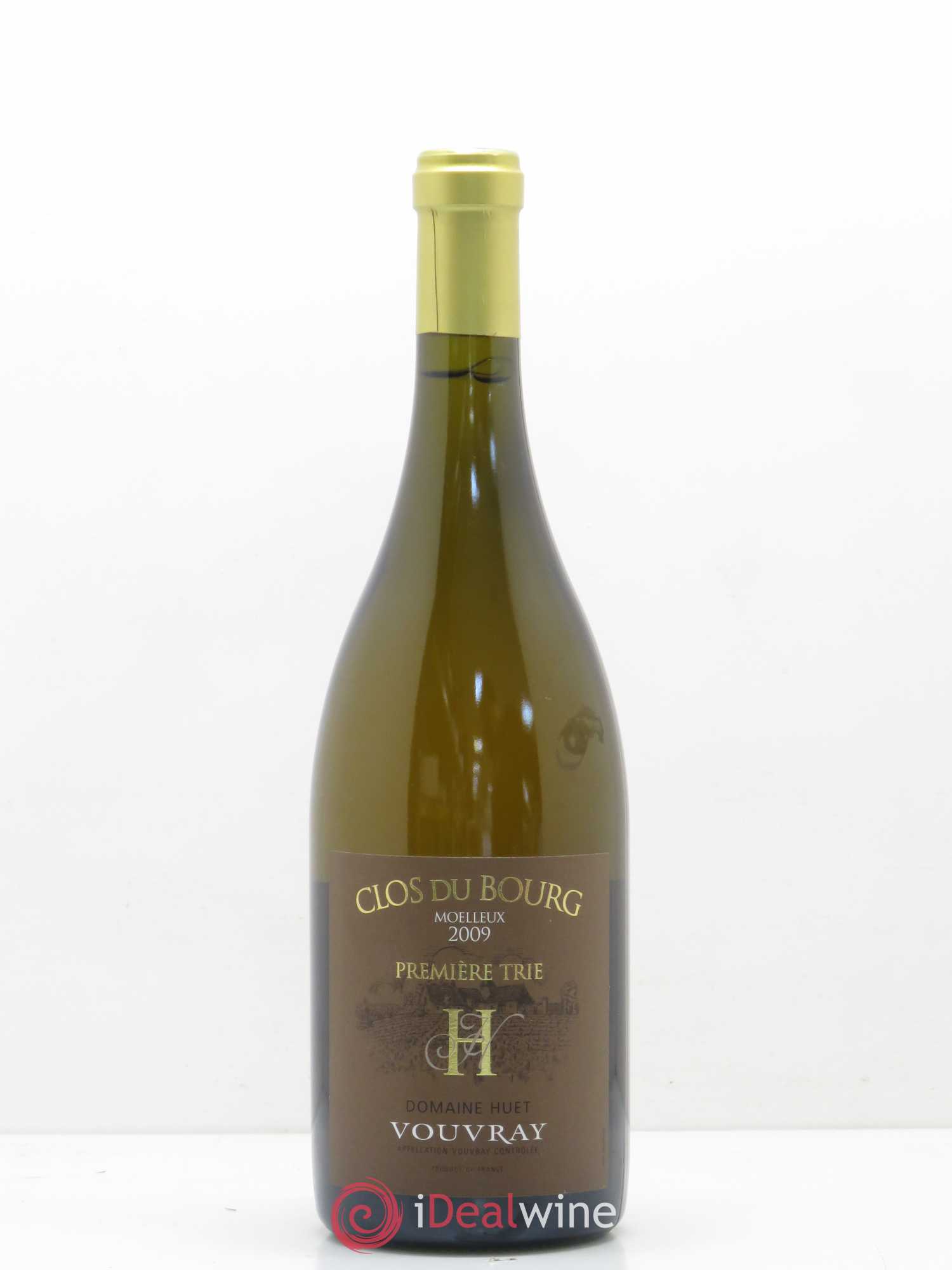 Vouvray Clos du Bourg Moelleux 1ère trie Domaine Huet 2009 - Lotto di 1 bottiglia - 0