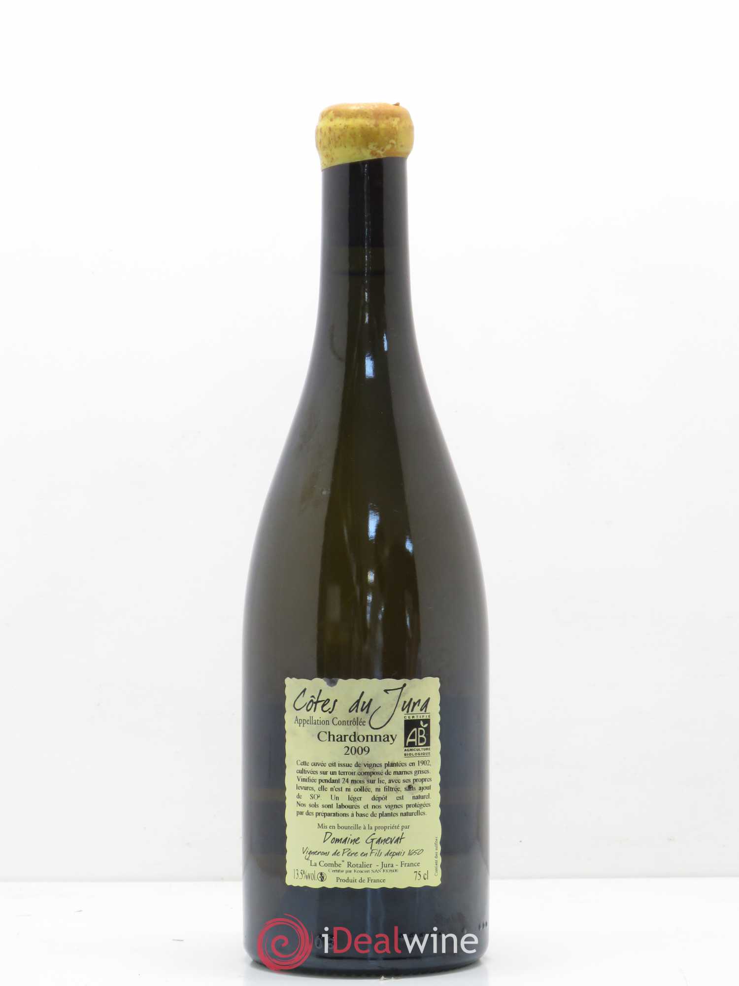 Côtes du Jura Les Chalasses Vieilles Vignes Jean-François Ganevat (Domaine) 2009 - Lot de 1 bouteille - 1