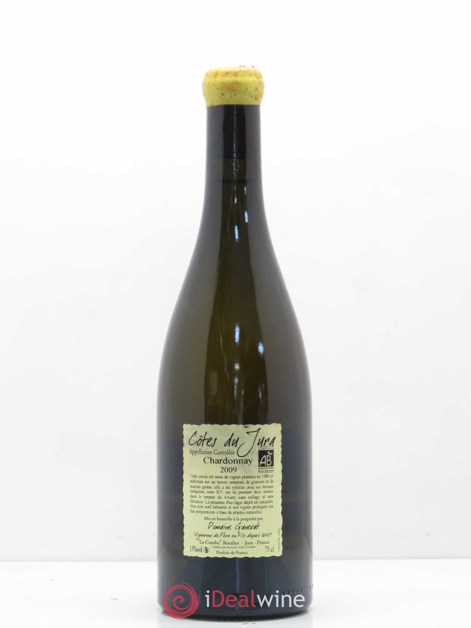 Côtes du Jura Cuvée Florine Jean-François Ganevat (Domaine) 2009 - Lot de 1 bouteille - 1