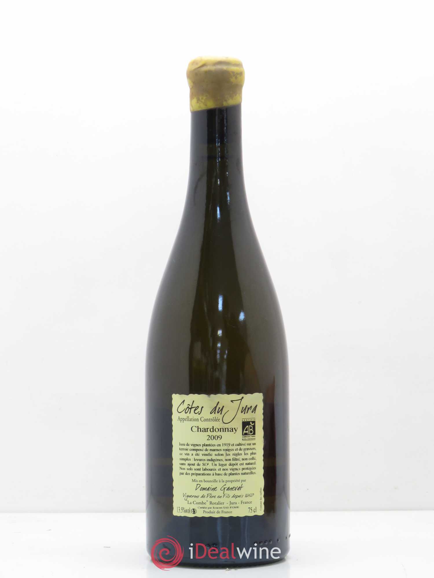 Côtes du Jura Les Grands Teppes Vieilles Vignes Jean-François Ganevat (Domaine) 2009 - Lot de 1 bouteille - 1