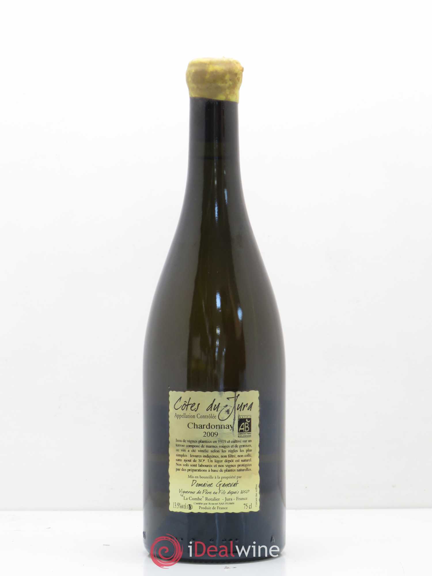 Côtes du Jura Les Grands Teppes Vieilles Vignes Jean-François Ganevat (Domaine) 2009 - Lot de 1 bouteille - 1