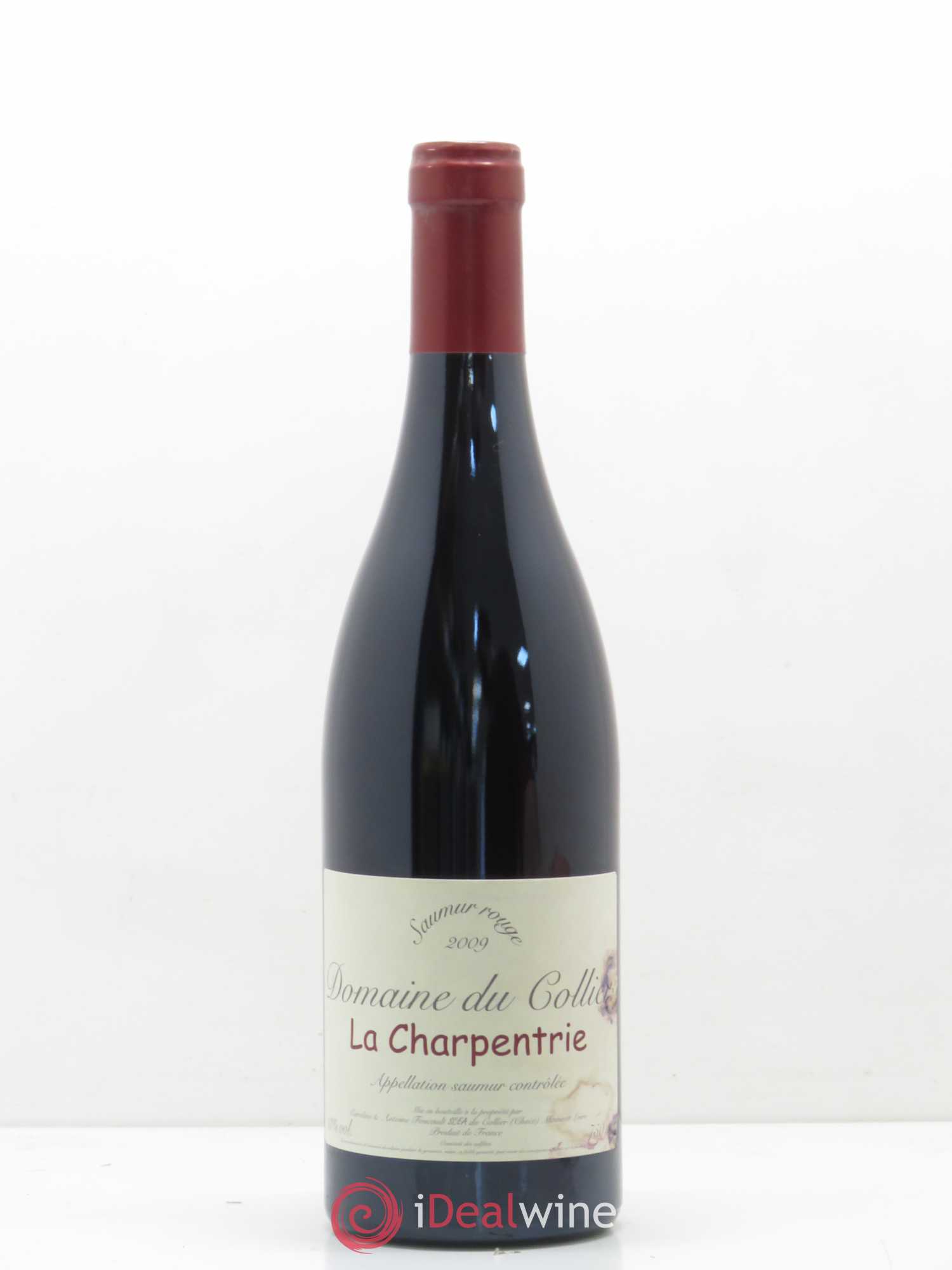 Saumur La Charpentrie Domaine du Collier 2009 - Lot de 1 bouteille - 0