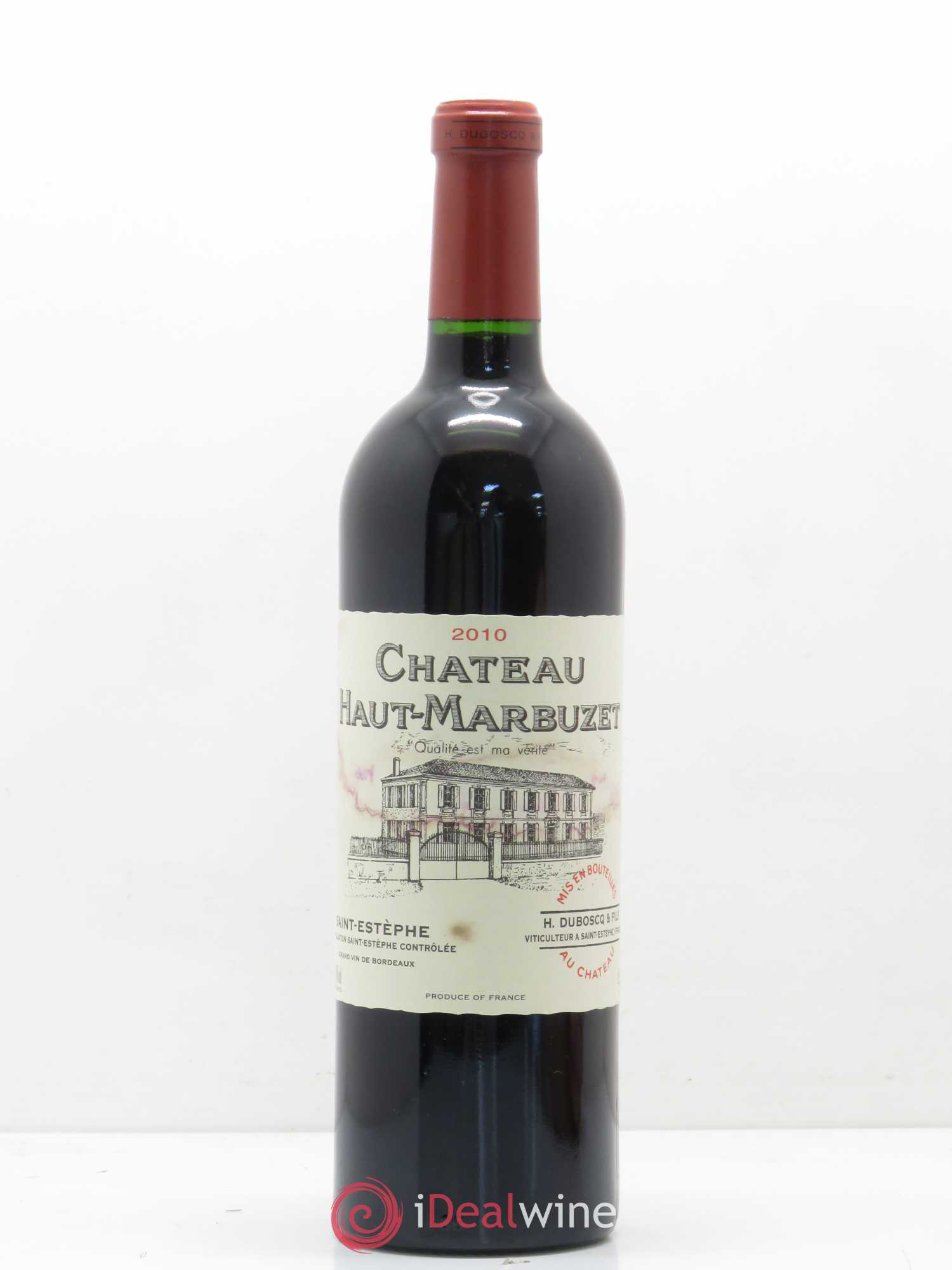 Château Haut Marbuzet 2010 - Lot de 1 bouteille - 0