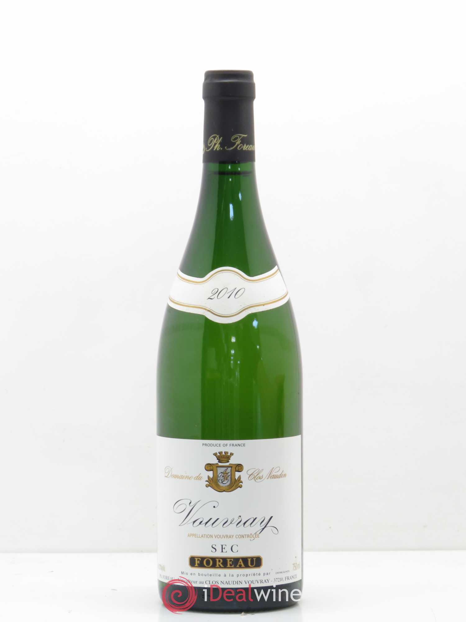 Vouvray Sec Clos Naudin - Philippe Foreau 2010 - Lot de 1 bouteille - 0