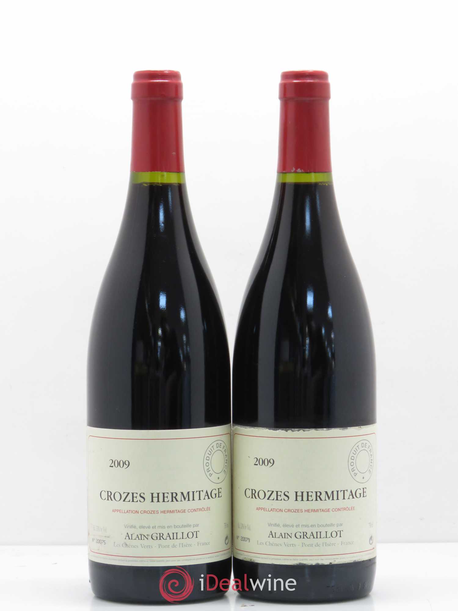 Crozes-Hermitage Domaine Graillot 2009 - Lot de 2 bouteilles - 0