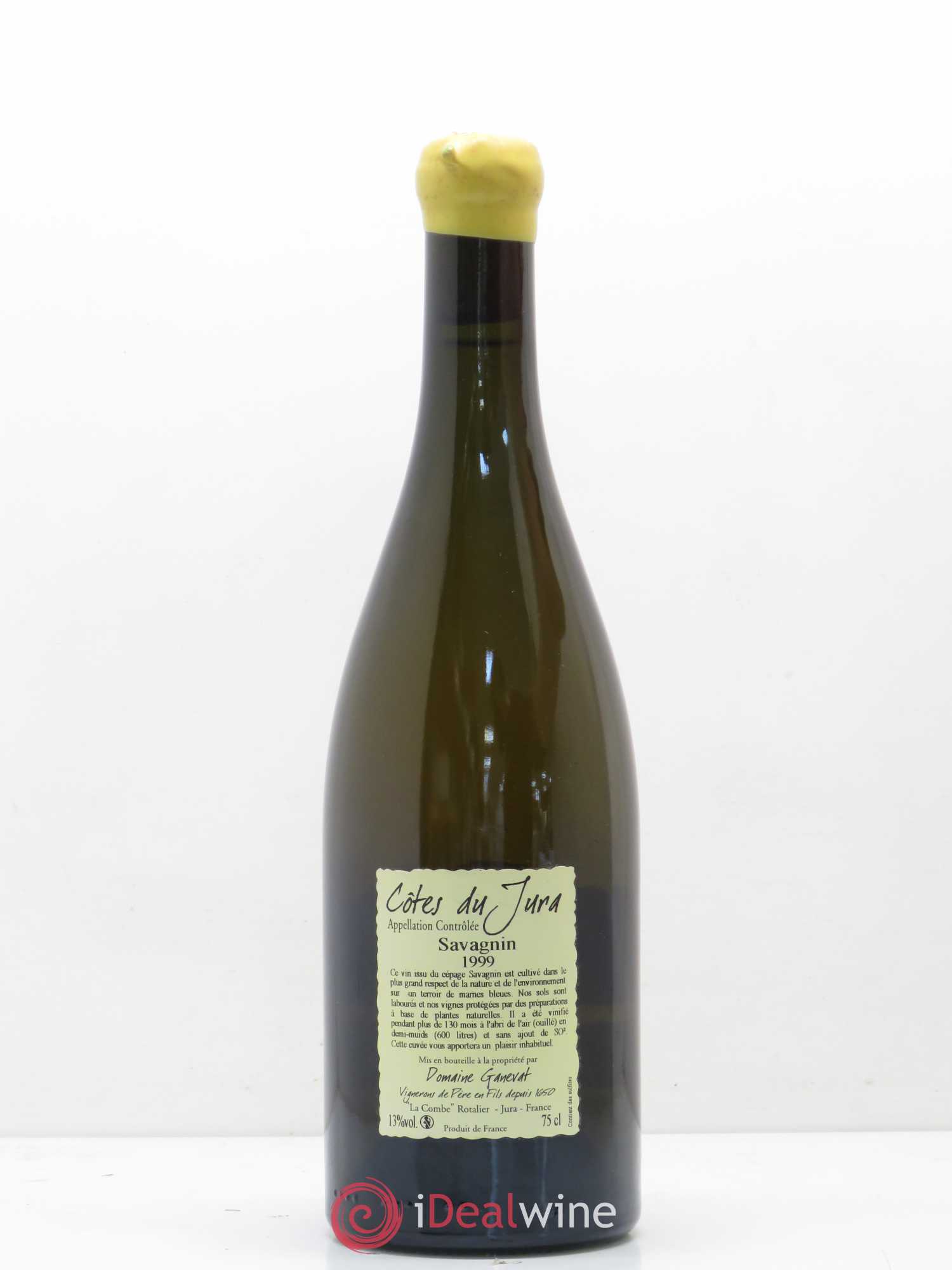 Côtes du Jura Les Vignes de mon Père Jean-François Ganevat (Domaine) 1999 - Lot de 1 bouteille - 1