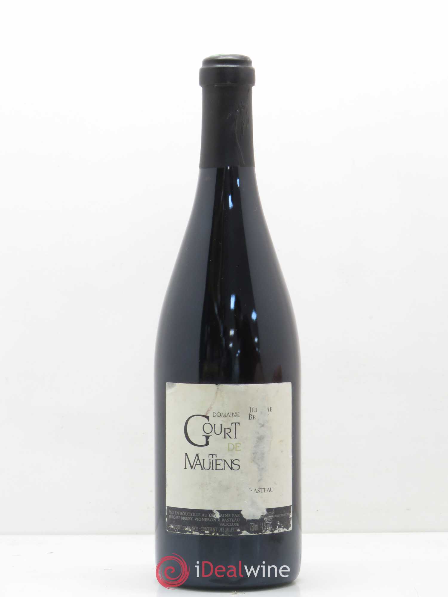 Rasteau Domaine Gourt de Mautens - Jérôme Bressy 2004 - Lot de 1 bouteille - 0
