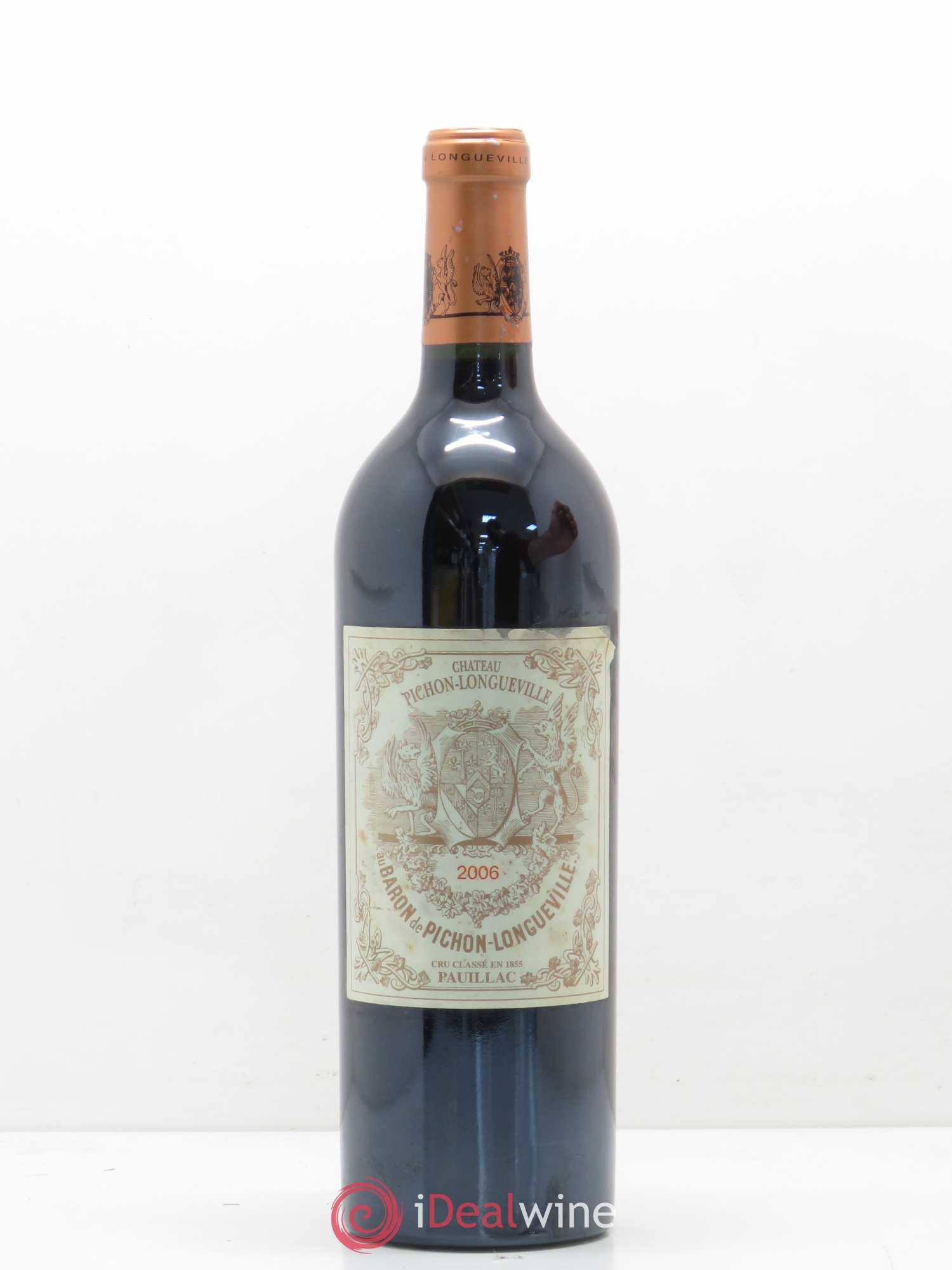 Pichon Longueville Baron 2ème Grand Cru Classé 2006 - Lot de 1 bouteille - 0