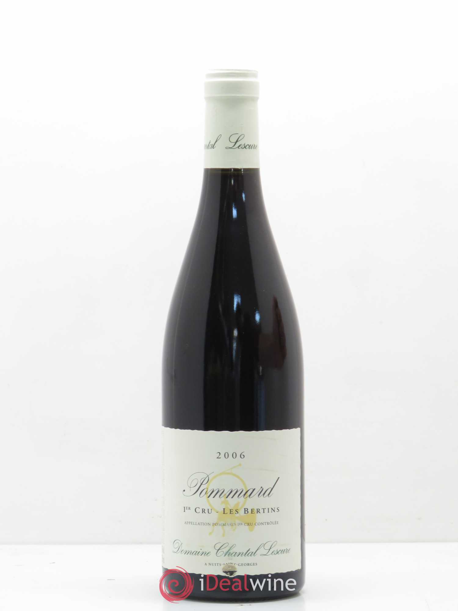 Pommard 1er Cru Les Bertins Chantal Lescure 2006 - Lot de 1 bouteille - 0