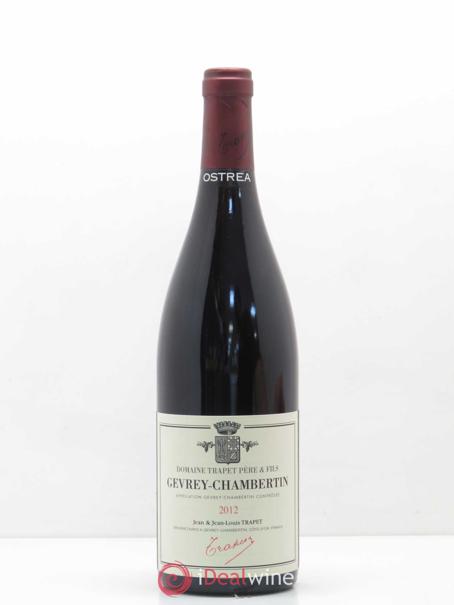 Gevrey-Chambertin Ostrea Domaine Trapet 2012 - Lot de 1 bouteille - 0