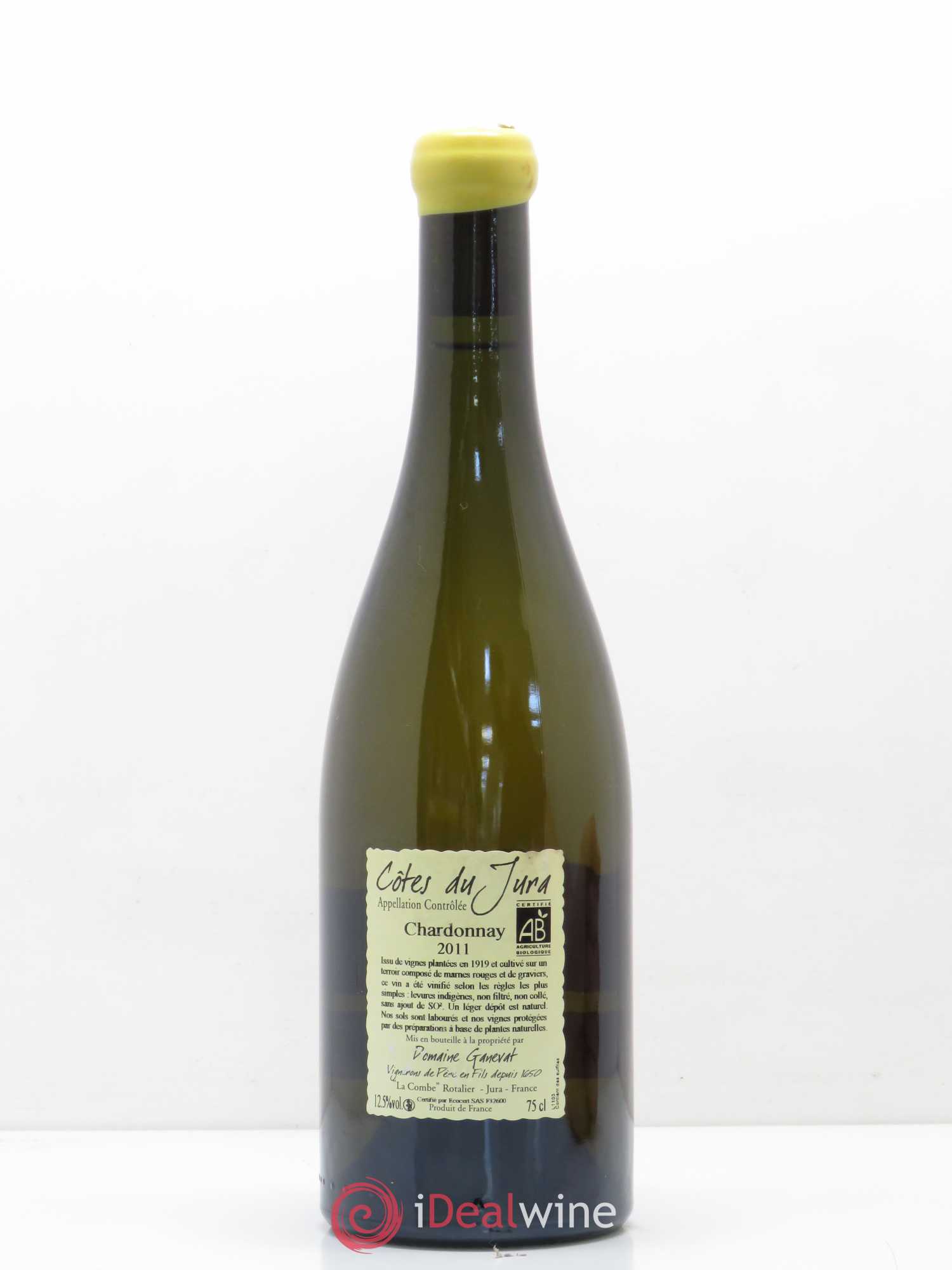 Côtes du Jura Les Grands Teppes Vieilles Vignes Jean-François Ganevat (Domaine) 2011 - Lot de 1 bouteille - 1