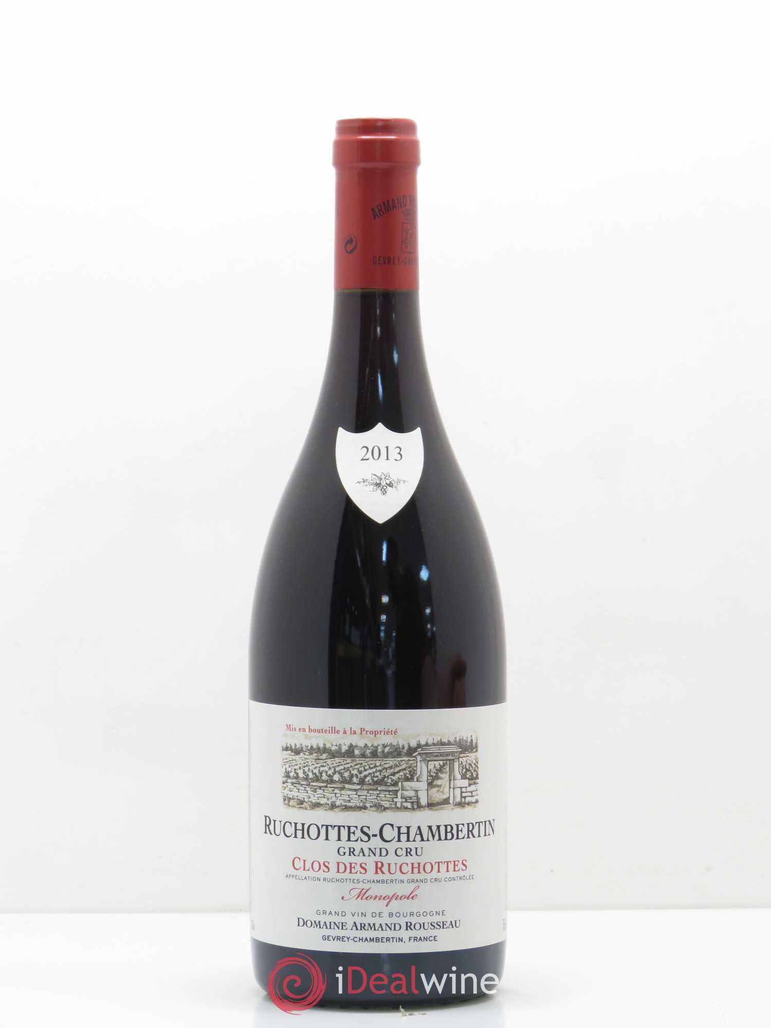 Ruchottes-Chambertin Grand Cru Clos des Ruchottes Armand Rousseau (Domaine) 2013 - Lot de 1 bouteille - 0