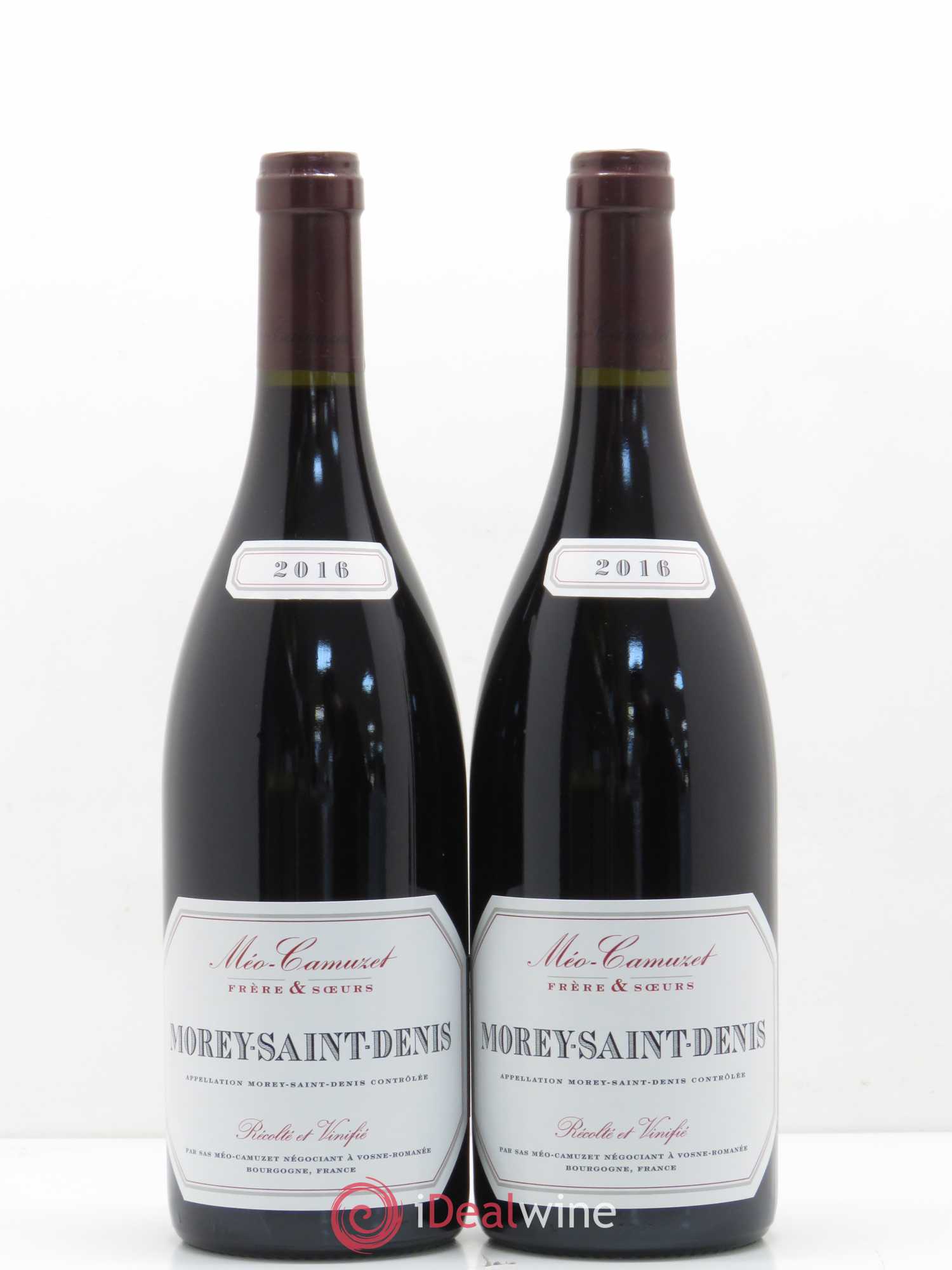 Morey-Saint-Denis Méo-Camuzet (Frère & Soeurs) 2016 - Lot de 2 bouteilles - 0