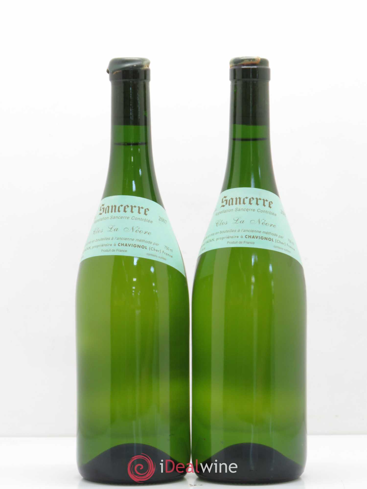 Sancerre Clos la Neore Edmond Vatan 2007 - Lot de 2 bouteilles - 0
