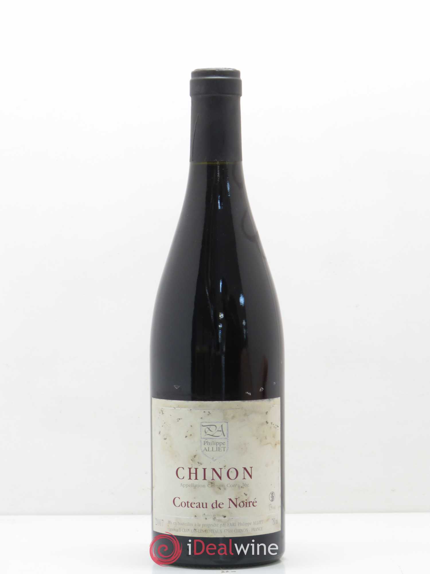 Chinon Coteau de Noiré Philippe Alliet 2007 - Lot de 1 bouteille - 0