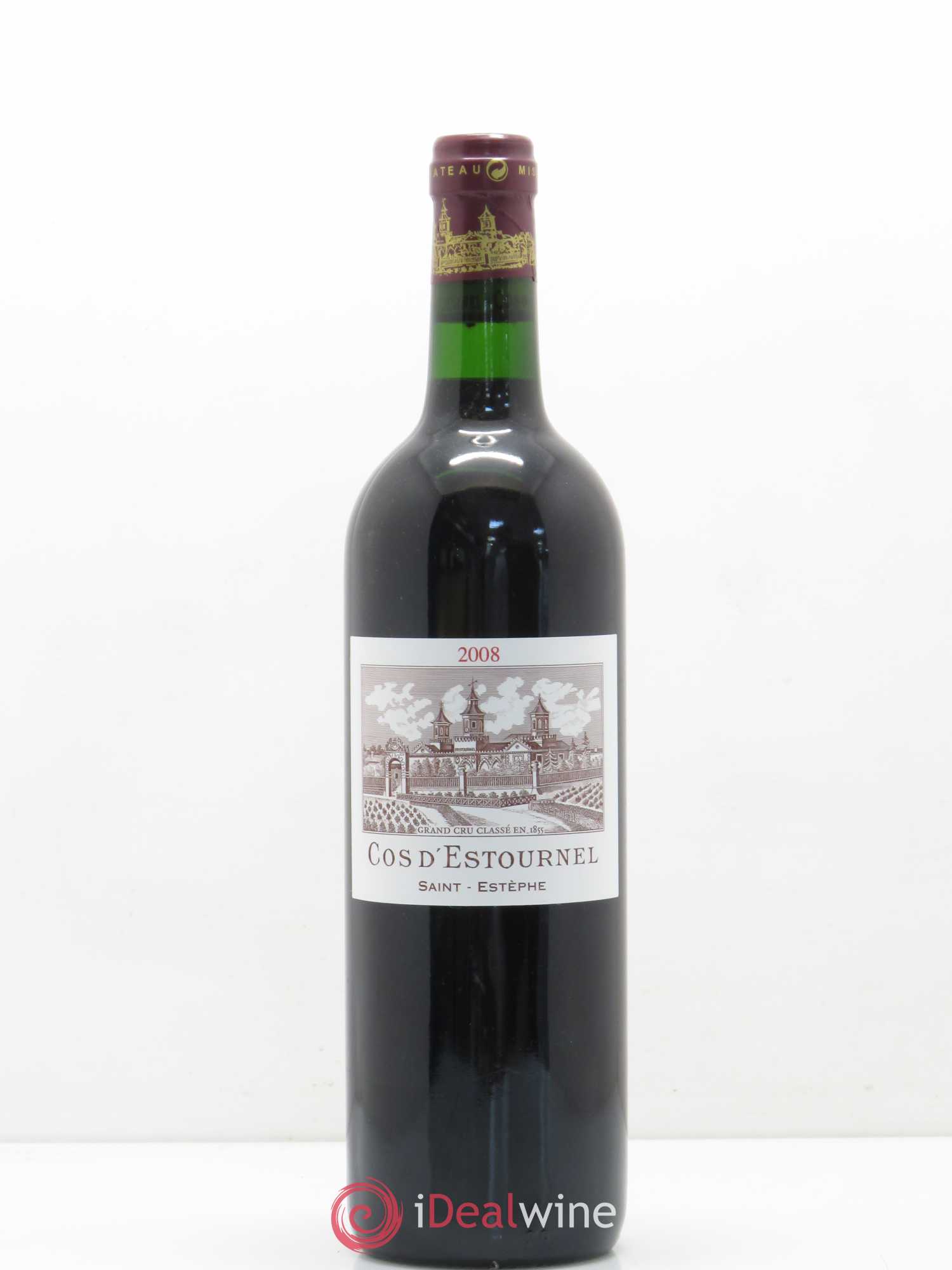 Cos d'Estournel 2ème Grand Cru Classé 2008 - Lot de 1 bouteille - 0