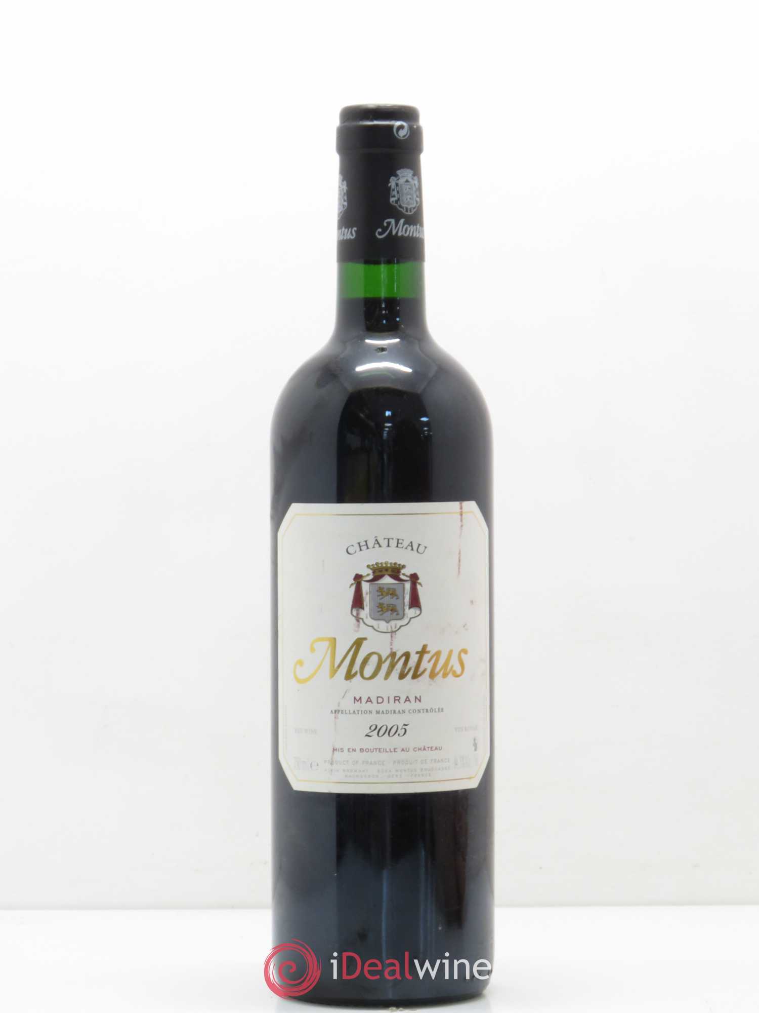 Madiran Château Montus Alain Brumont 2005 - Lot de 1 bouteille - 0