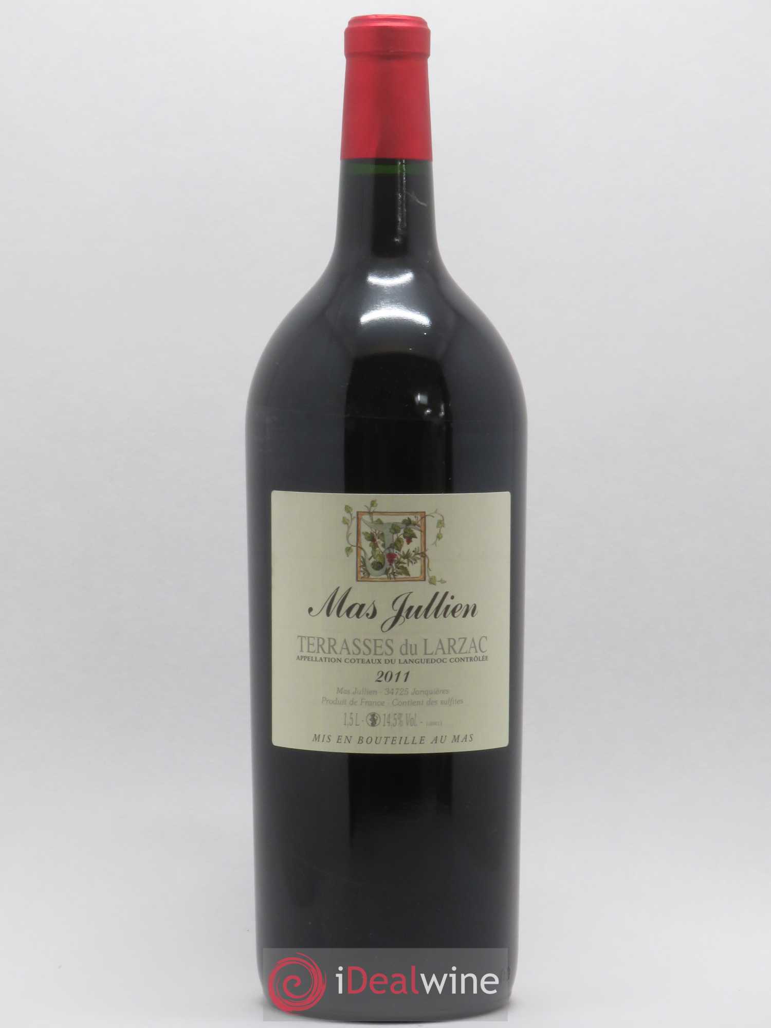Terrasses du Larzac Mas Jullien Olivier Jullien 2011 - Lot de 1 magnum - 0