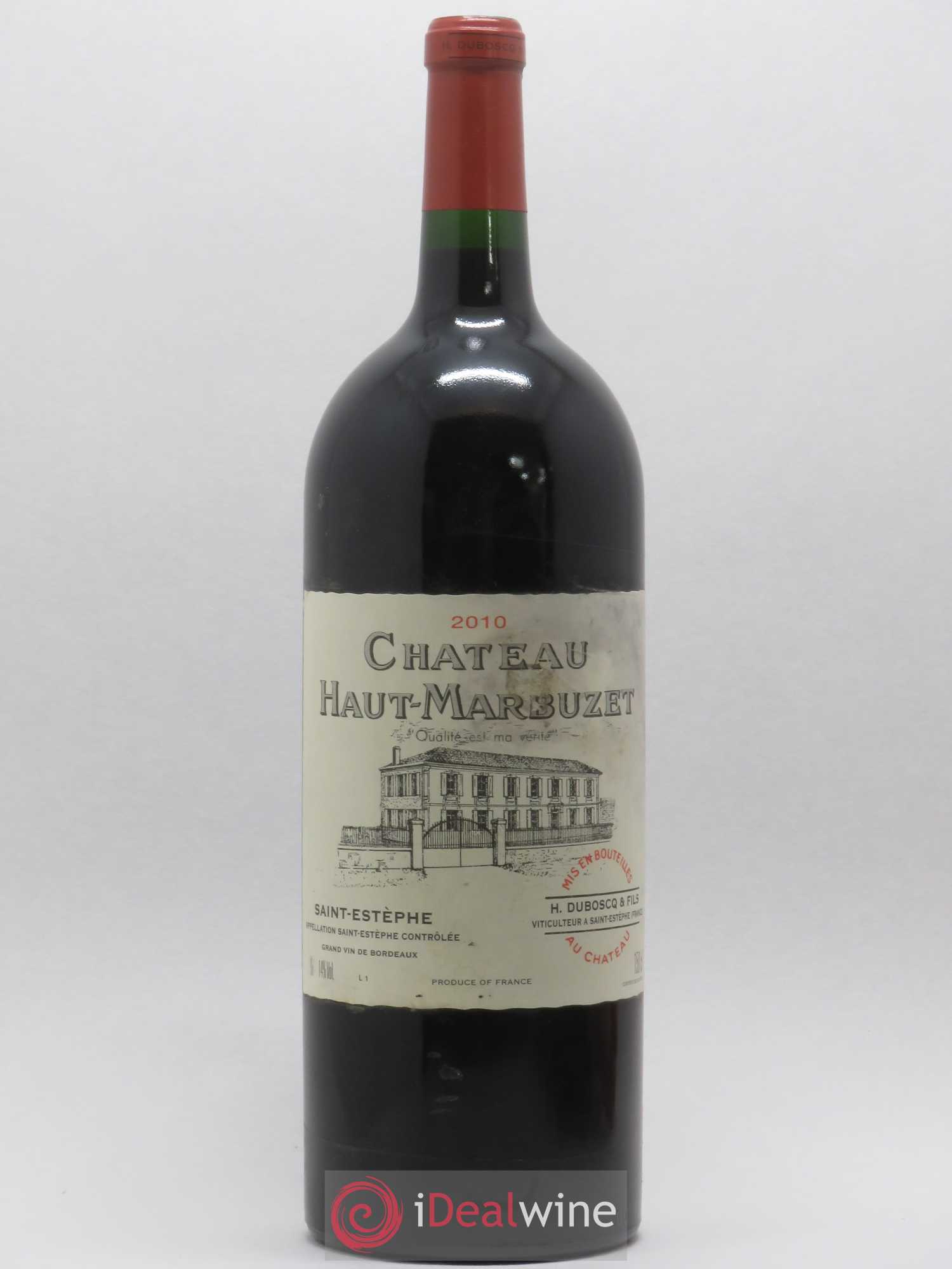 Château Haut Marbuzet 2010 - Lot de 1 magnum - 0
