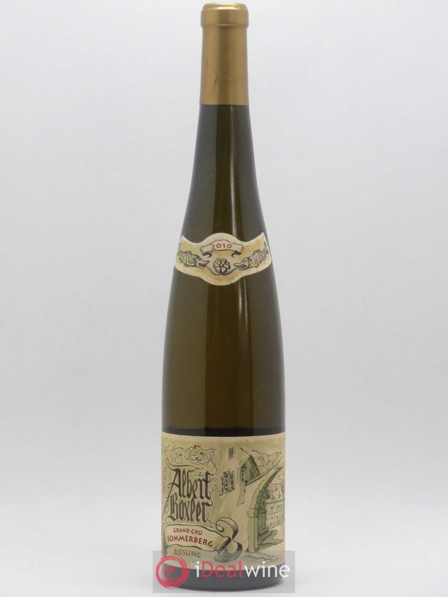 Alsace Riesling Grand Cru Sommerberg Albert Boxler 2010 - Lot de 1 bouteille - 0