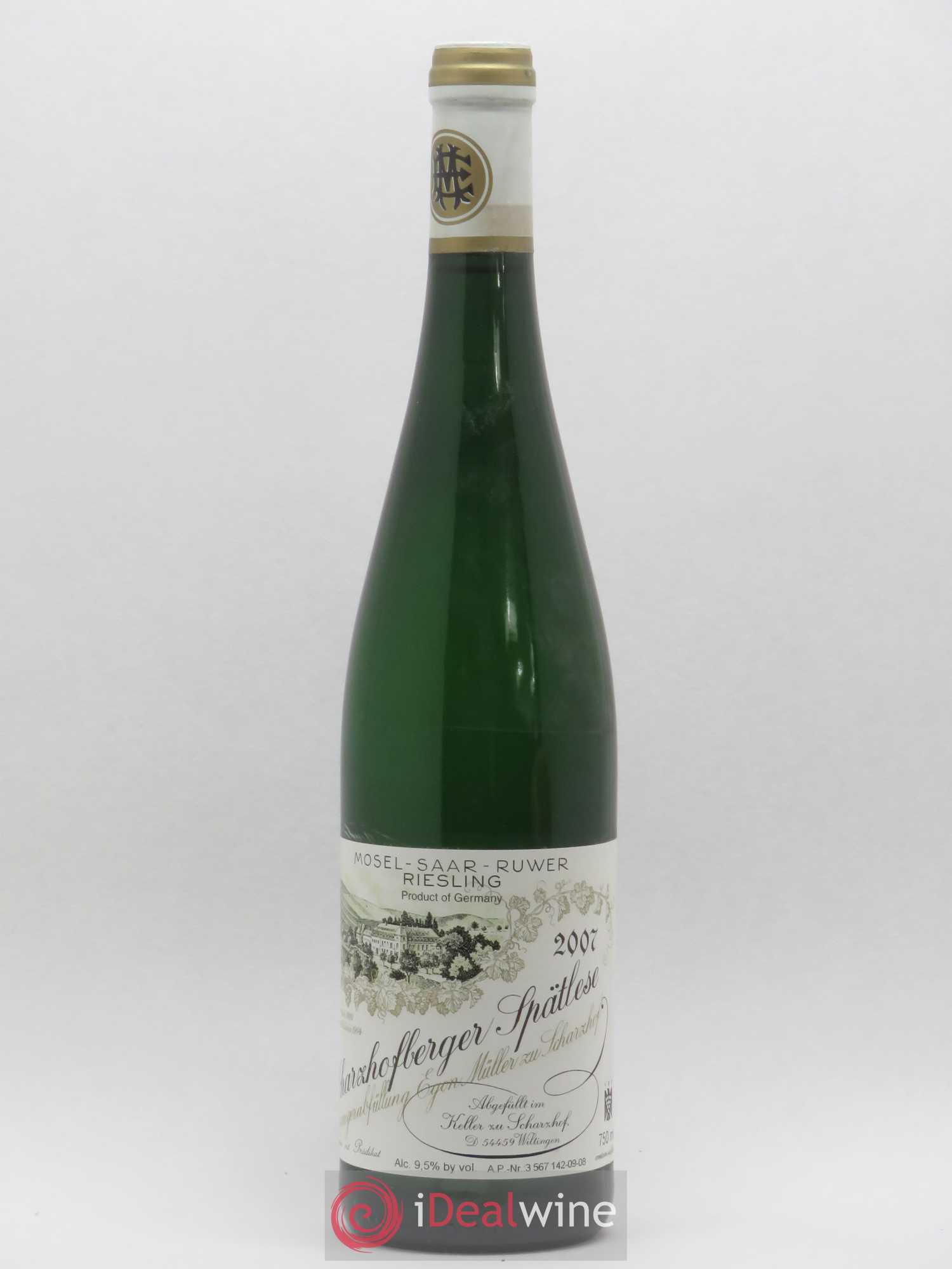 Riesling Scharzhofberger Spatlese Egon Muller 2007 - Posten von 1 Flasche - 0