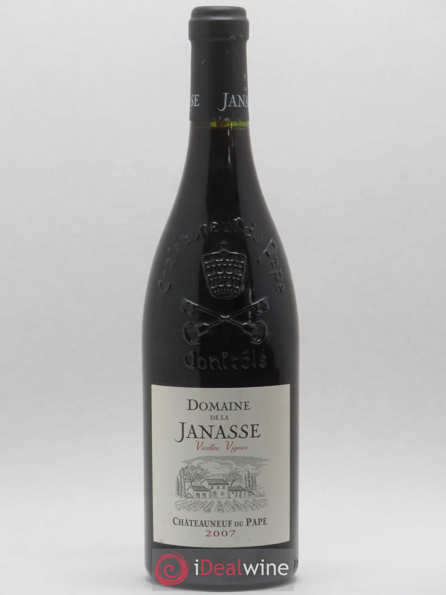 Châteauneuf-du-Pape Cuvée Vieilles Vignes La Janasse (Domaine de) 2007 - Lot de 1 bouteille - 0