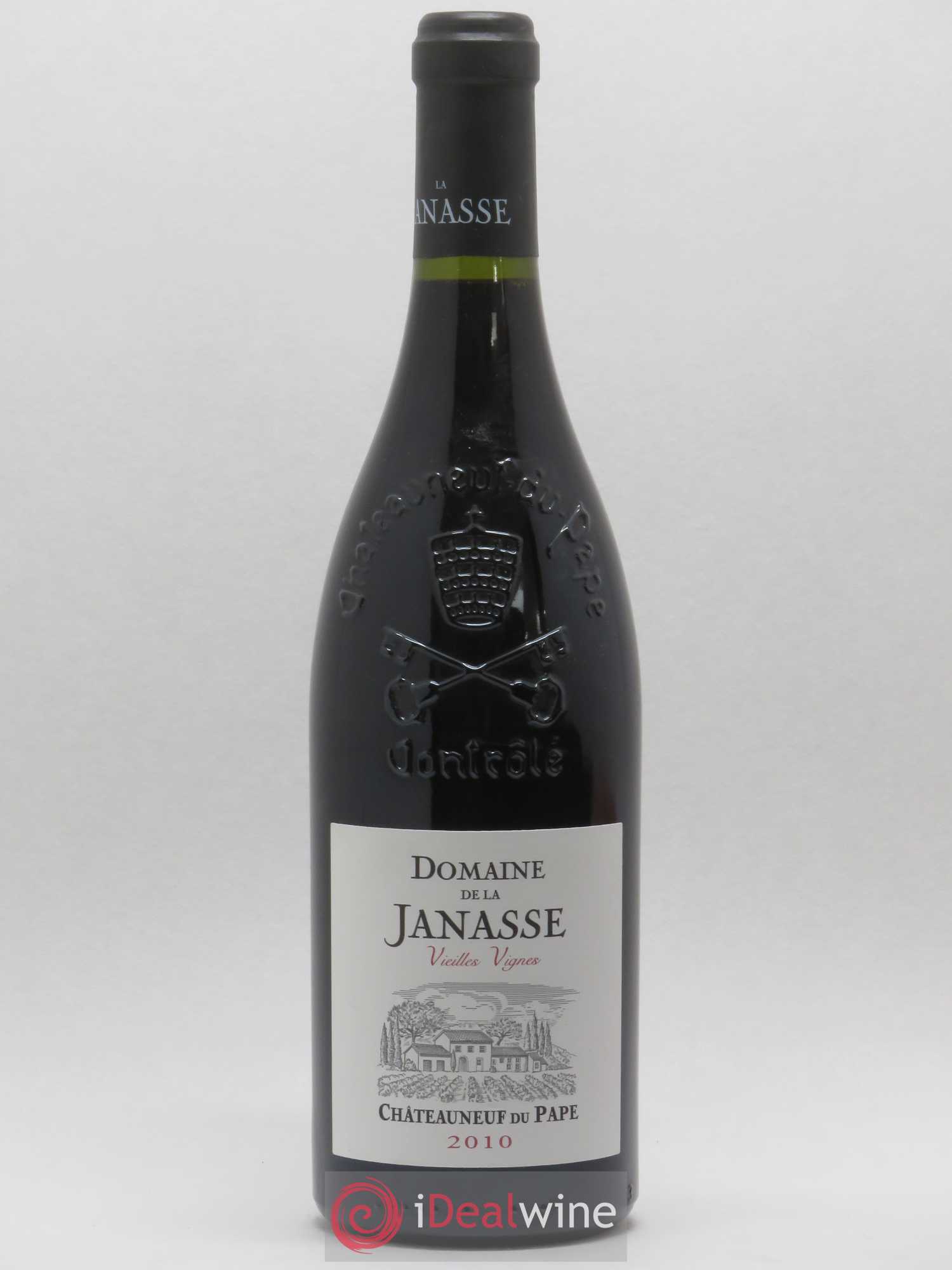 Châteauneuf-du-Pape Cuvée Vieilles Vignes La Janasse (Domaine de) 2010 - Lot de 1 bouteille - 0