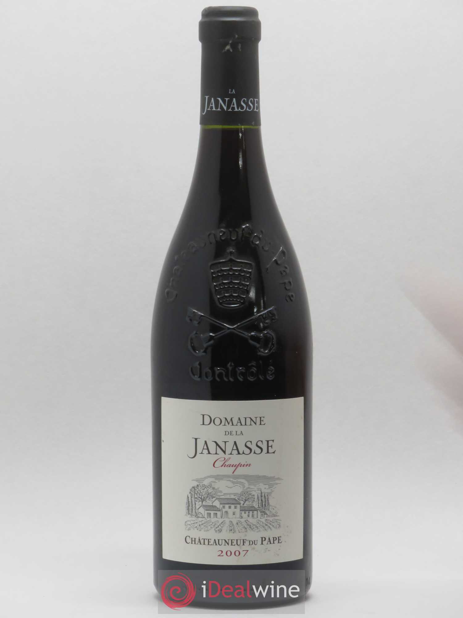 Châteauneuf-du-Pape Cuvée Chaupin La Janasse (Domaine de) 2007 - Lot de 1 bouteille - 0