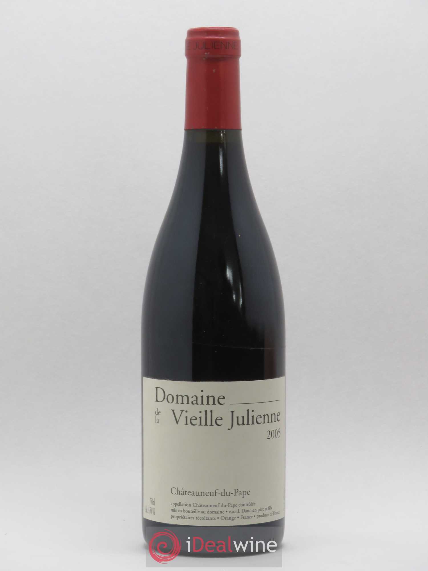 Châteauneuf-du-Pape Vieille Julienne (Domaine de la) Jean-Paul Daumen 2005 - Lot de 1 bouteille - 0